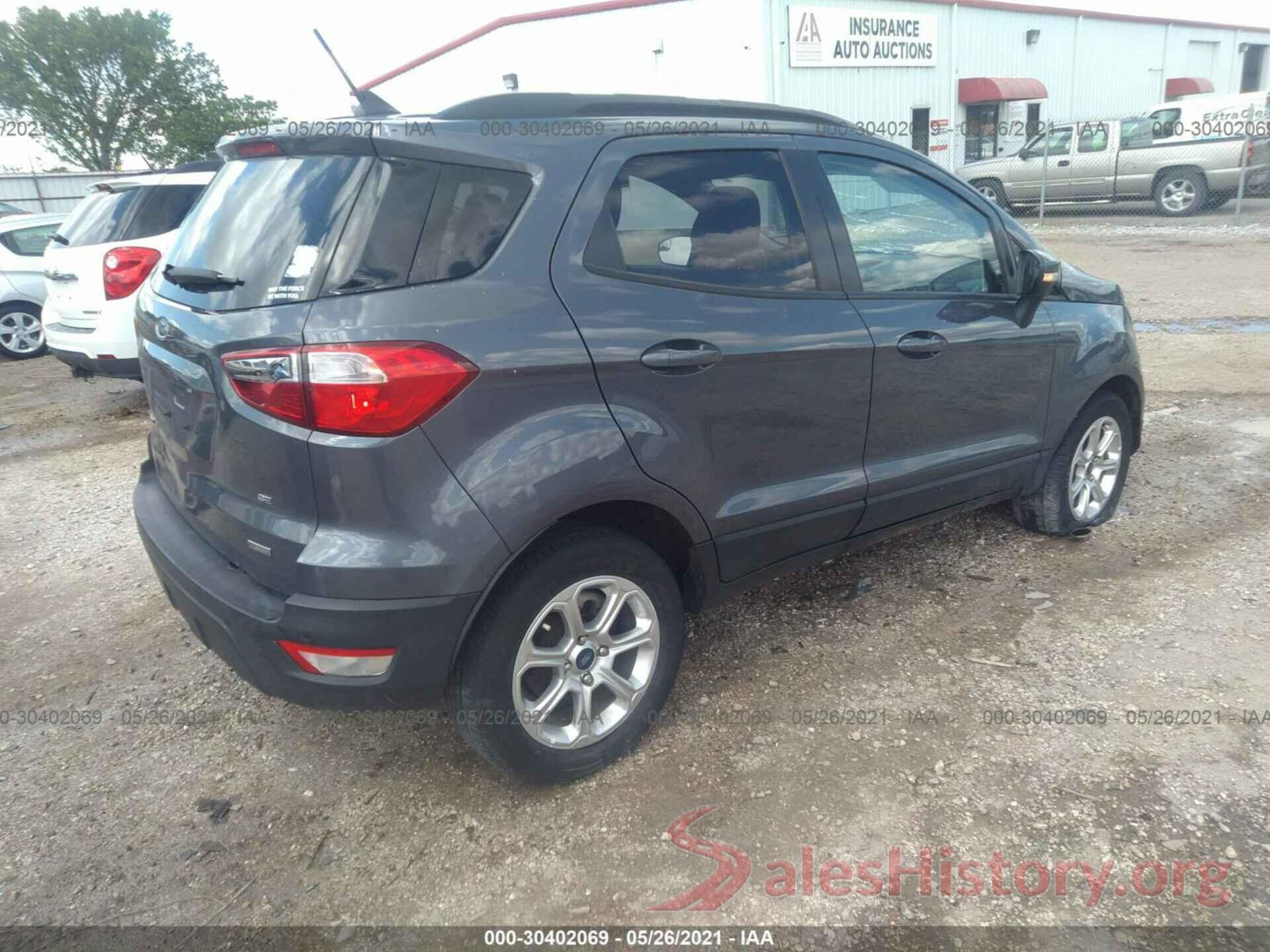 MAJ3S2GE2KC284632 2019 FORD ECOSPORT