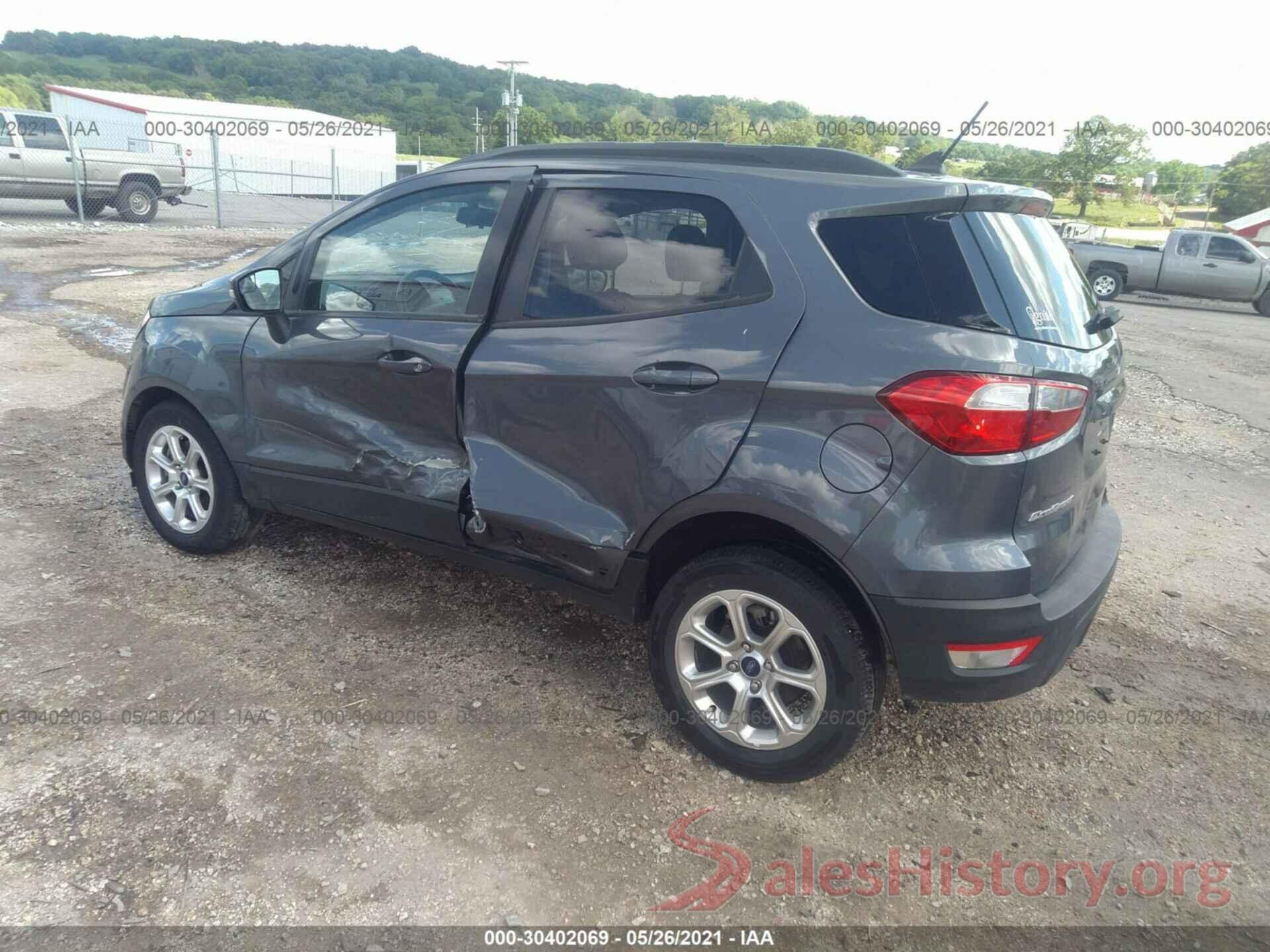 MAJ3S2GE2KC284632 2019 FORD ECOSPORT