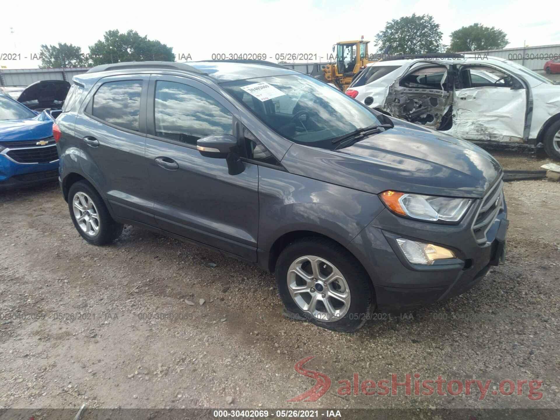 MAJ3S2GE2KC284632 2019 FORD ECOSPORT