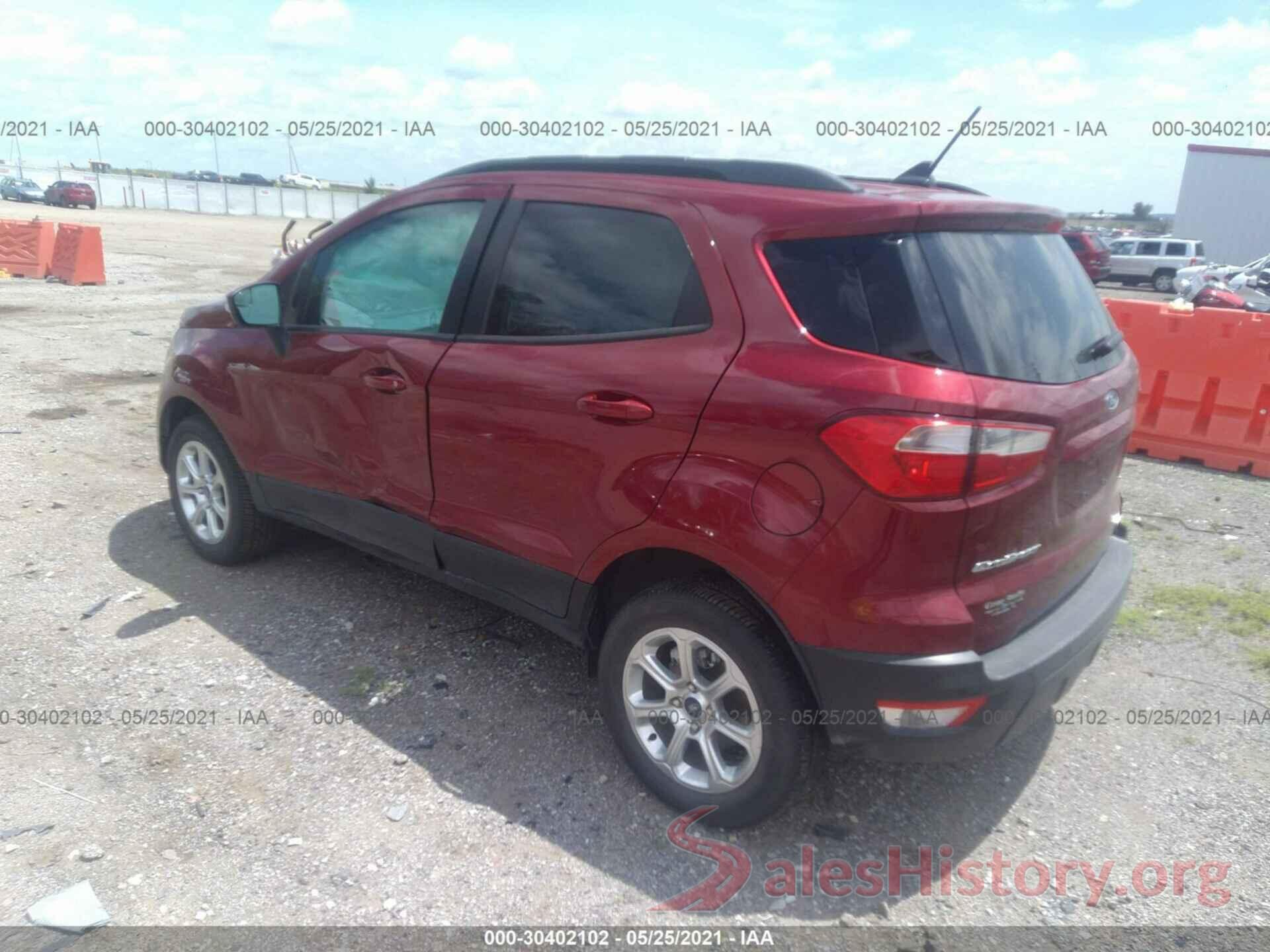 MAJ6P1ULXJC238699 2018 FORD ECOSPORT