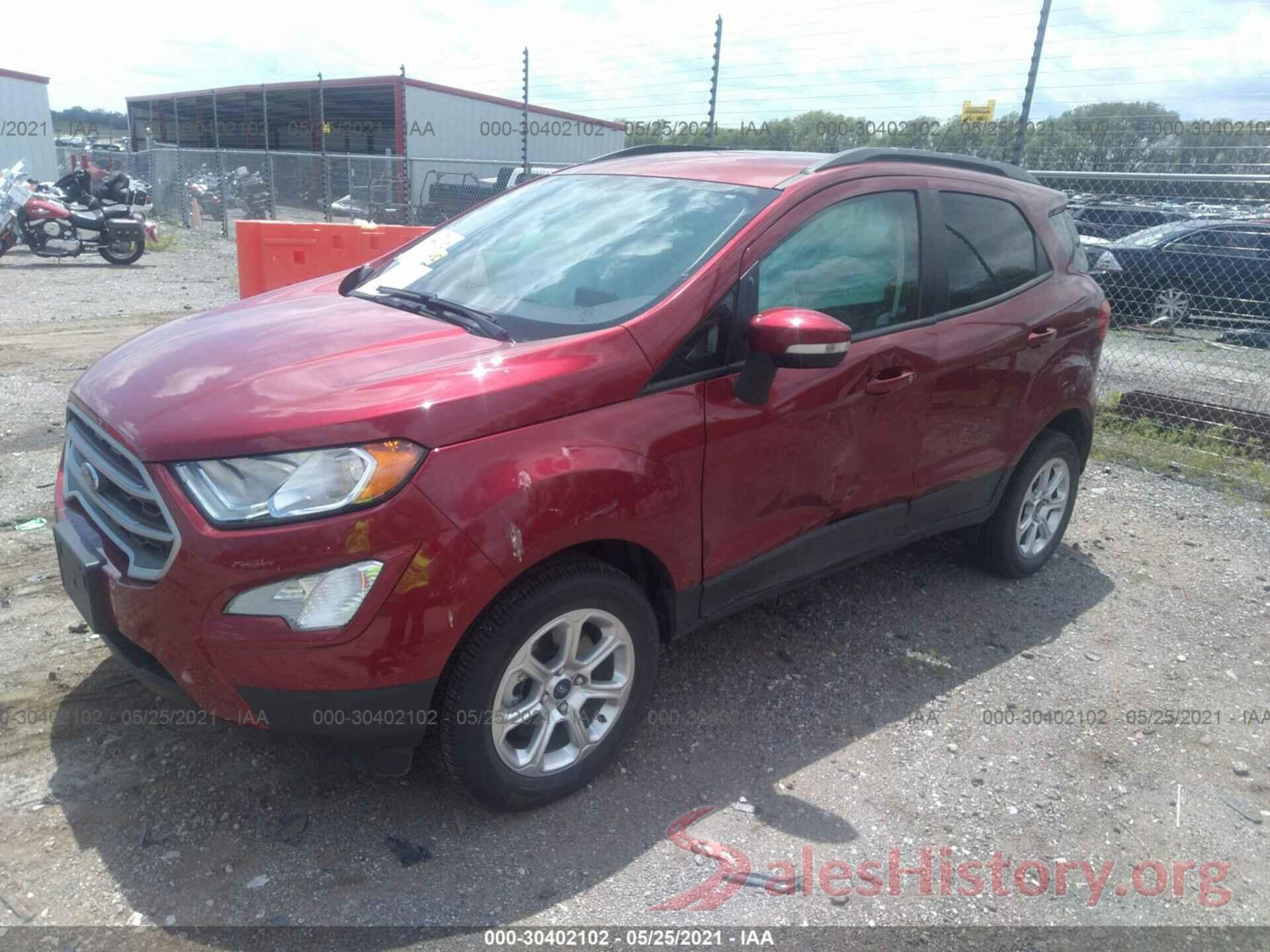 MAJ6P1ULXJC238699 2018 FORD ECOSPORT