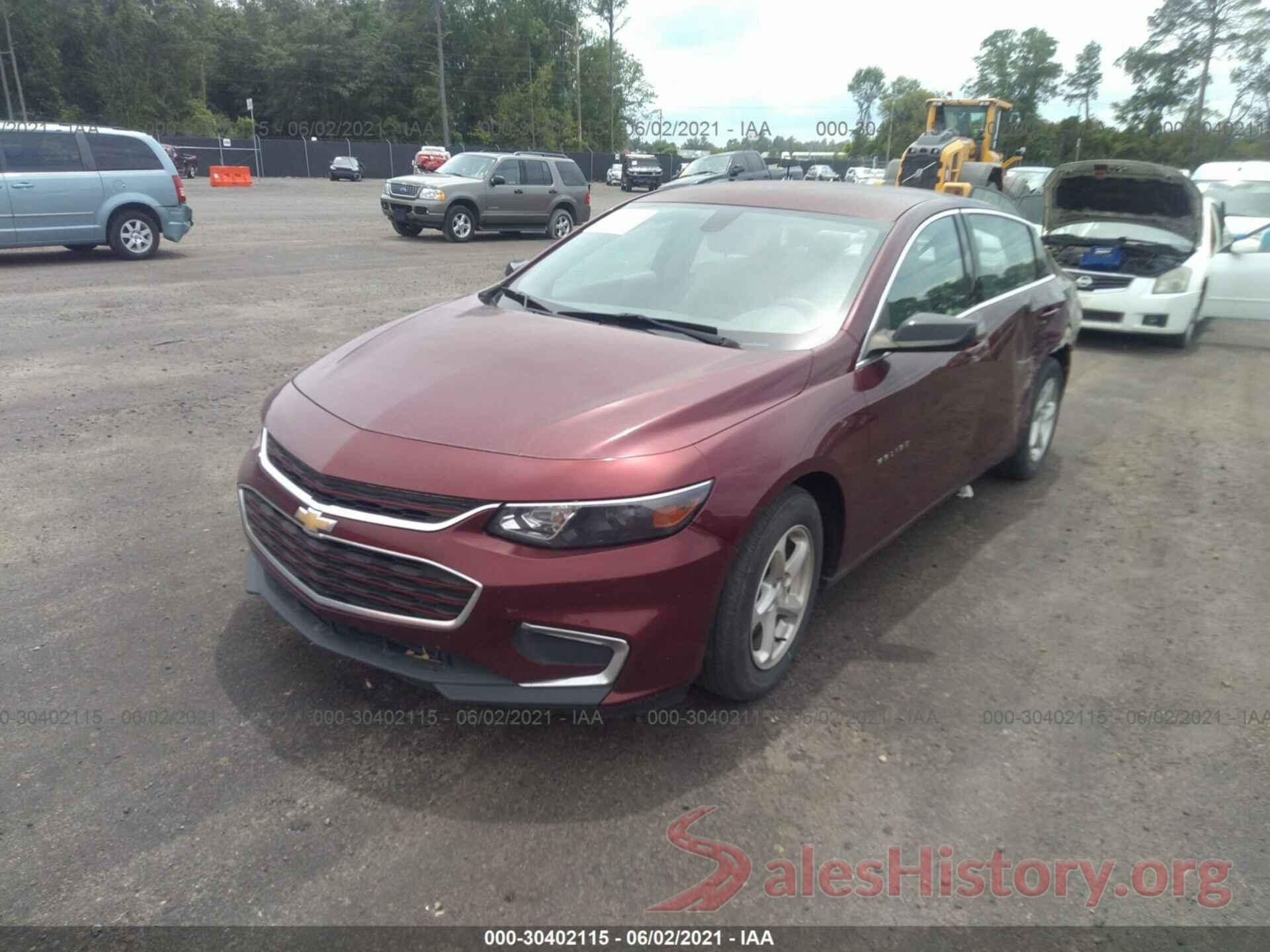 1G1ZB5ST8GF177434 2016 CHEVROLET MALIBU