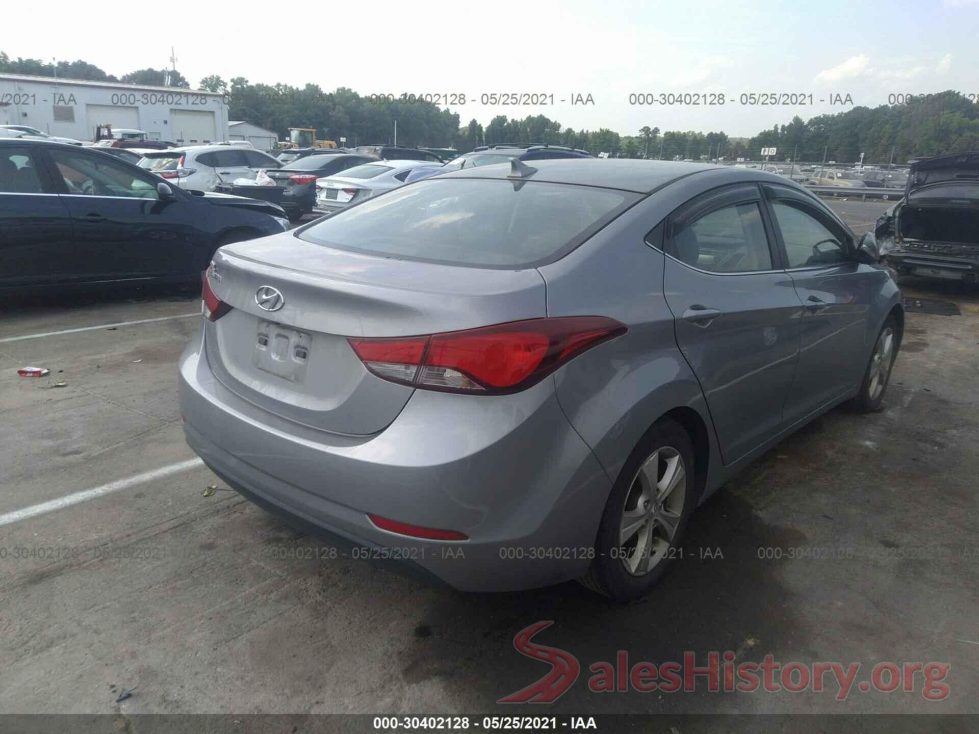 KMHDH4AE9GU502578 2016 HYUNDAI ELANTRA