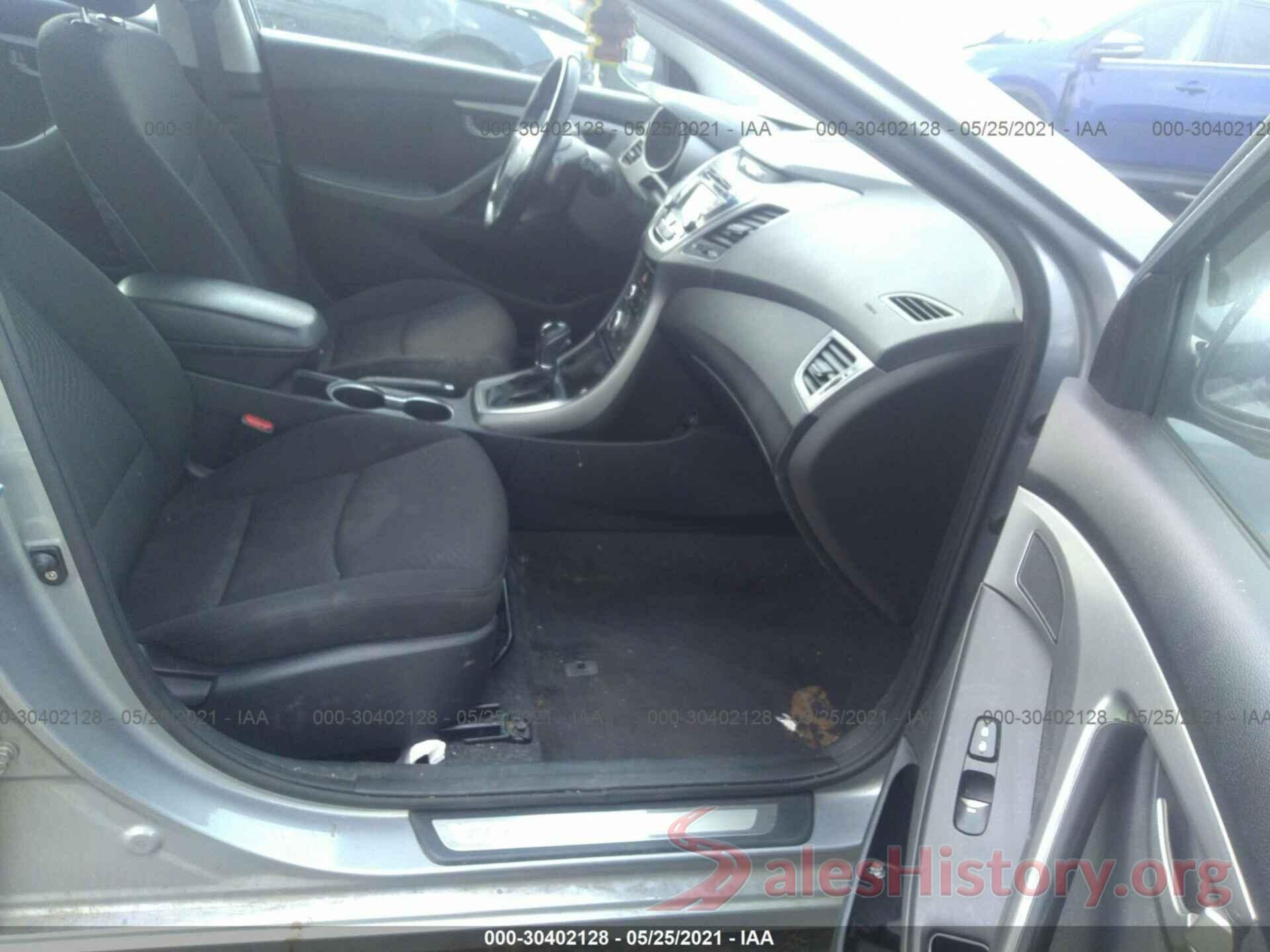 KMHDH4AE9GU502578 2016 HYUNDAI ELANTRA