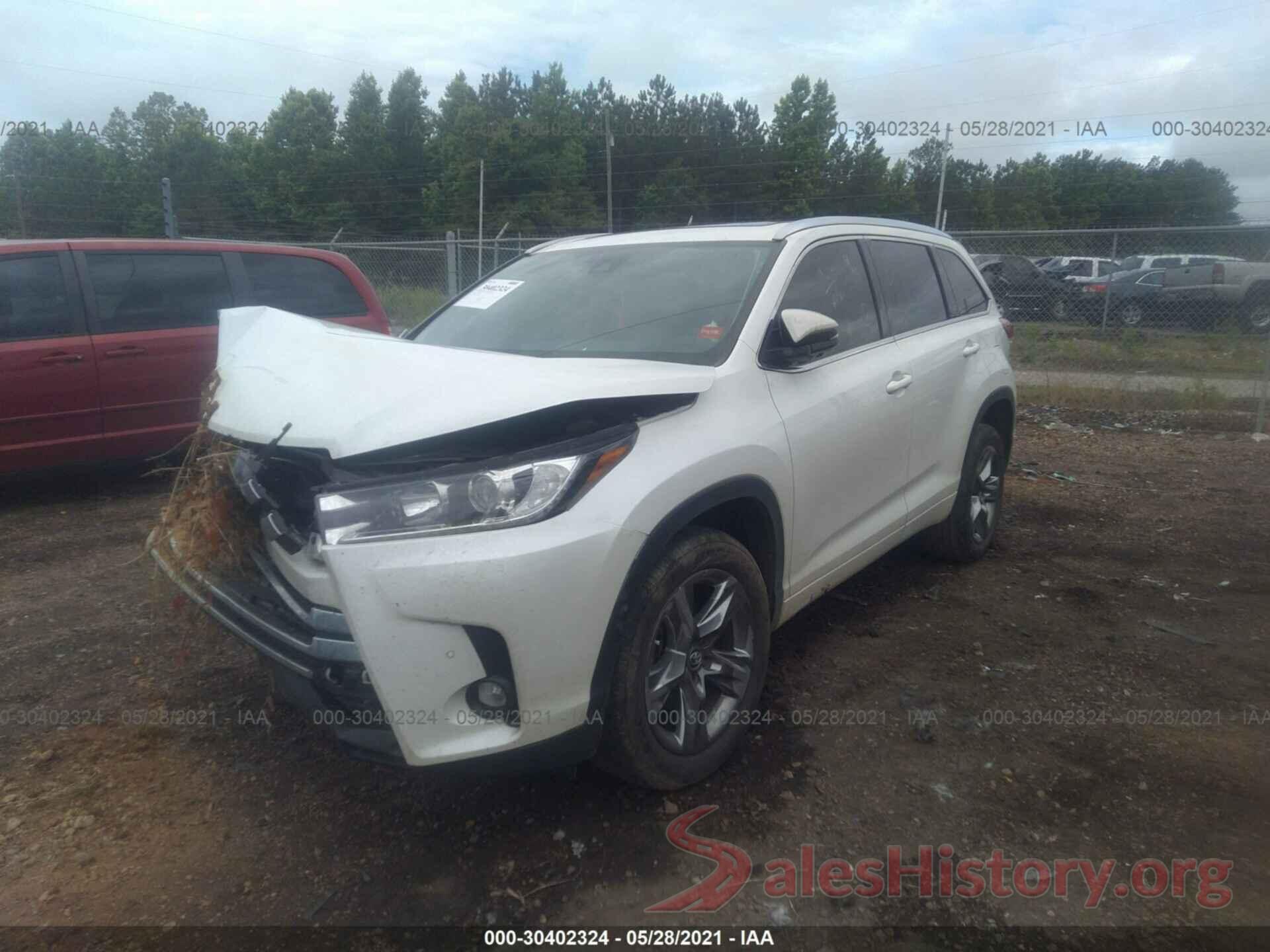 5TDYZRFH0KS293571 2019 TOYOTA HIGHLANDER