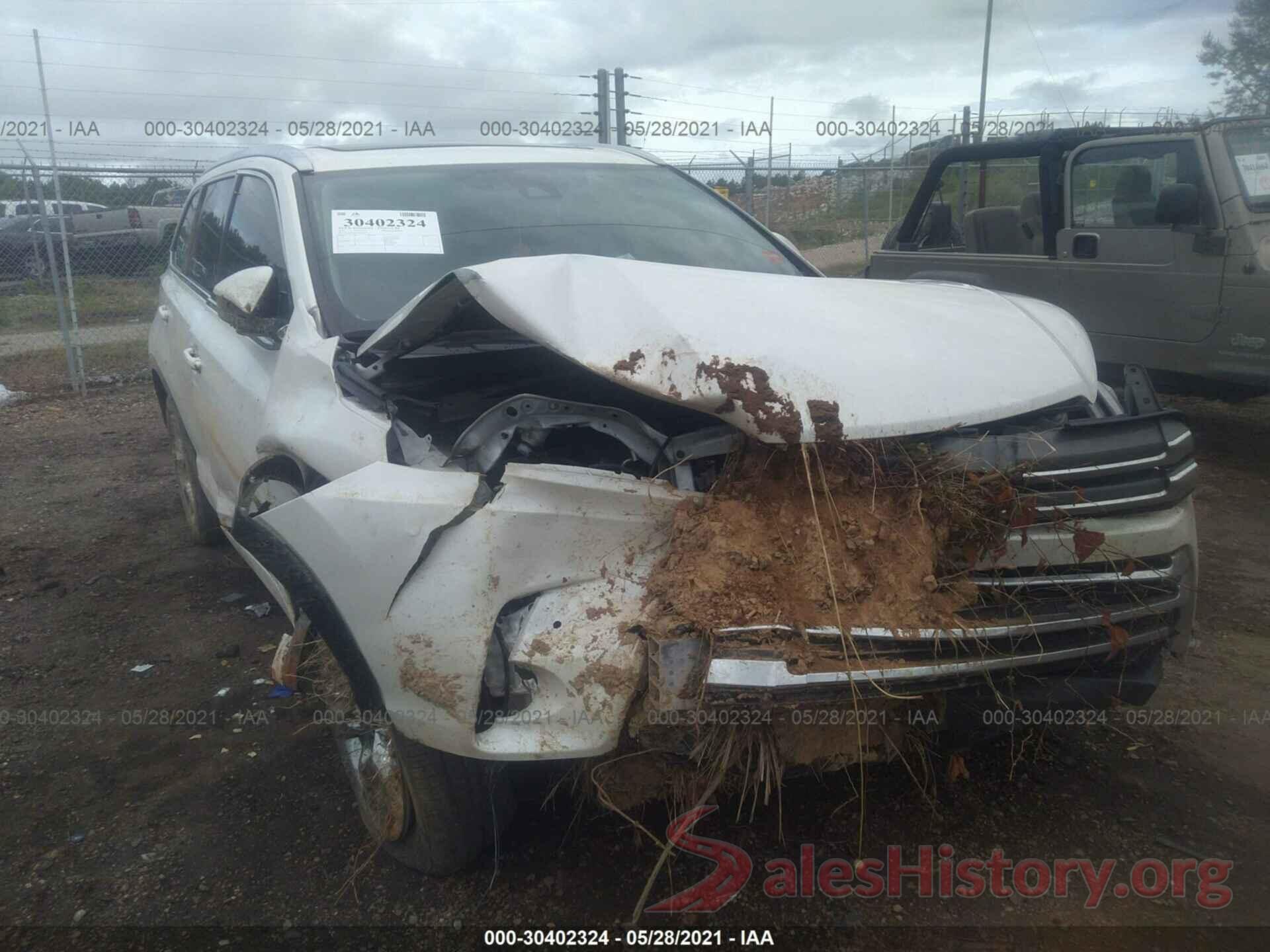 5TDYZRFH0KS293571 2019 TOYOTA HIGHLANDER