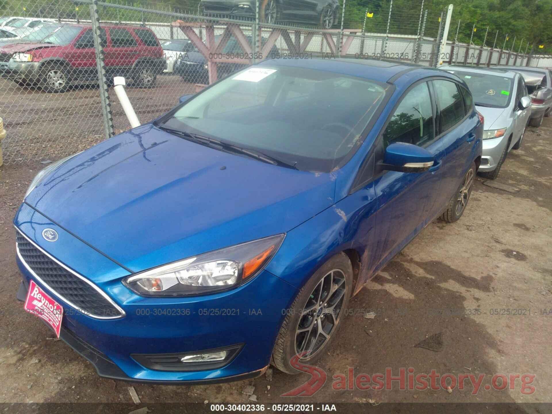 1FADP3M27JL261562 2018 FORD FOCUS