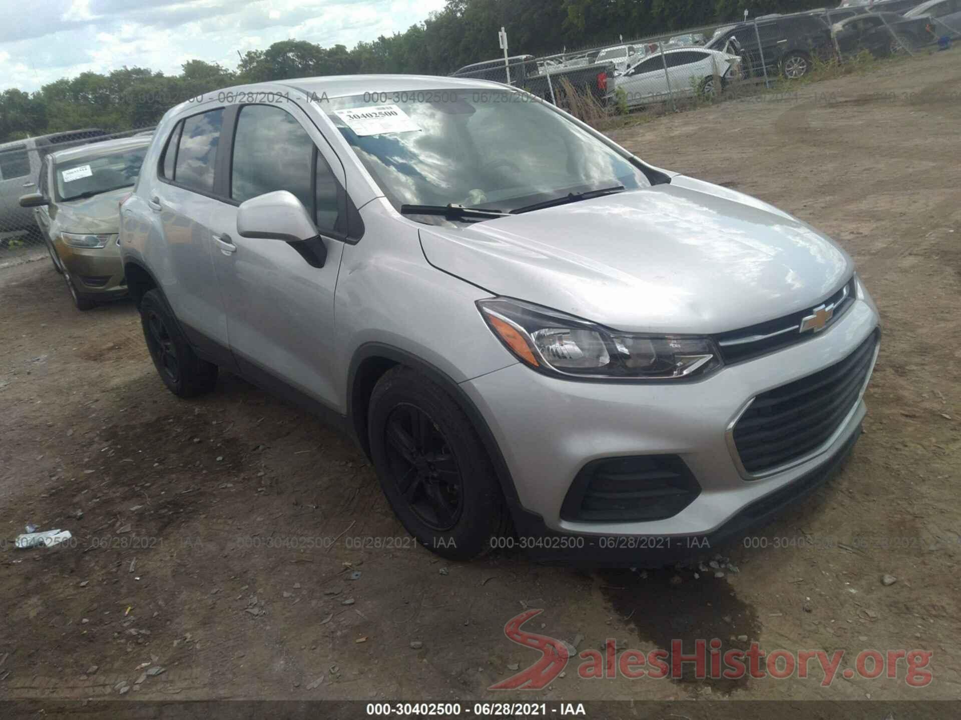 3GNCJKSB6LL135017 2020 CHEVROLET TRAX