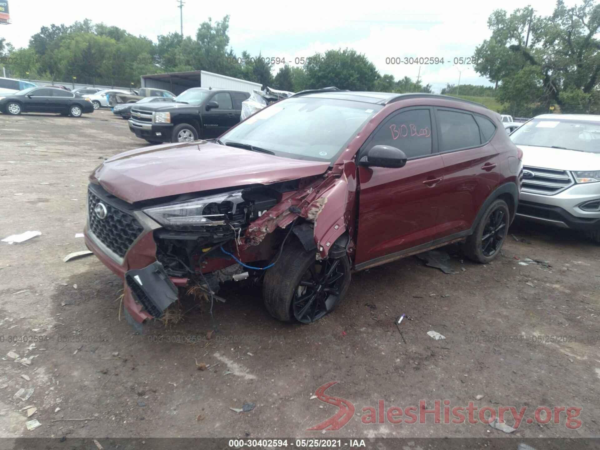 KM8J33AL3KU928575 2019 HYUNDAI TUCSON