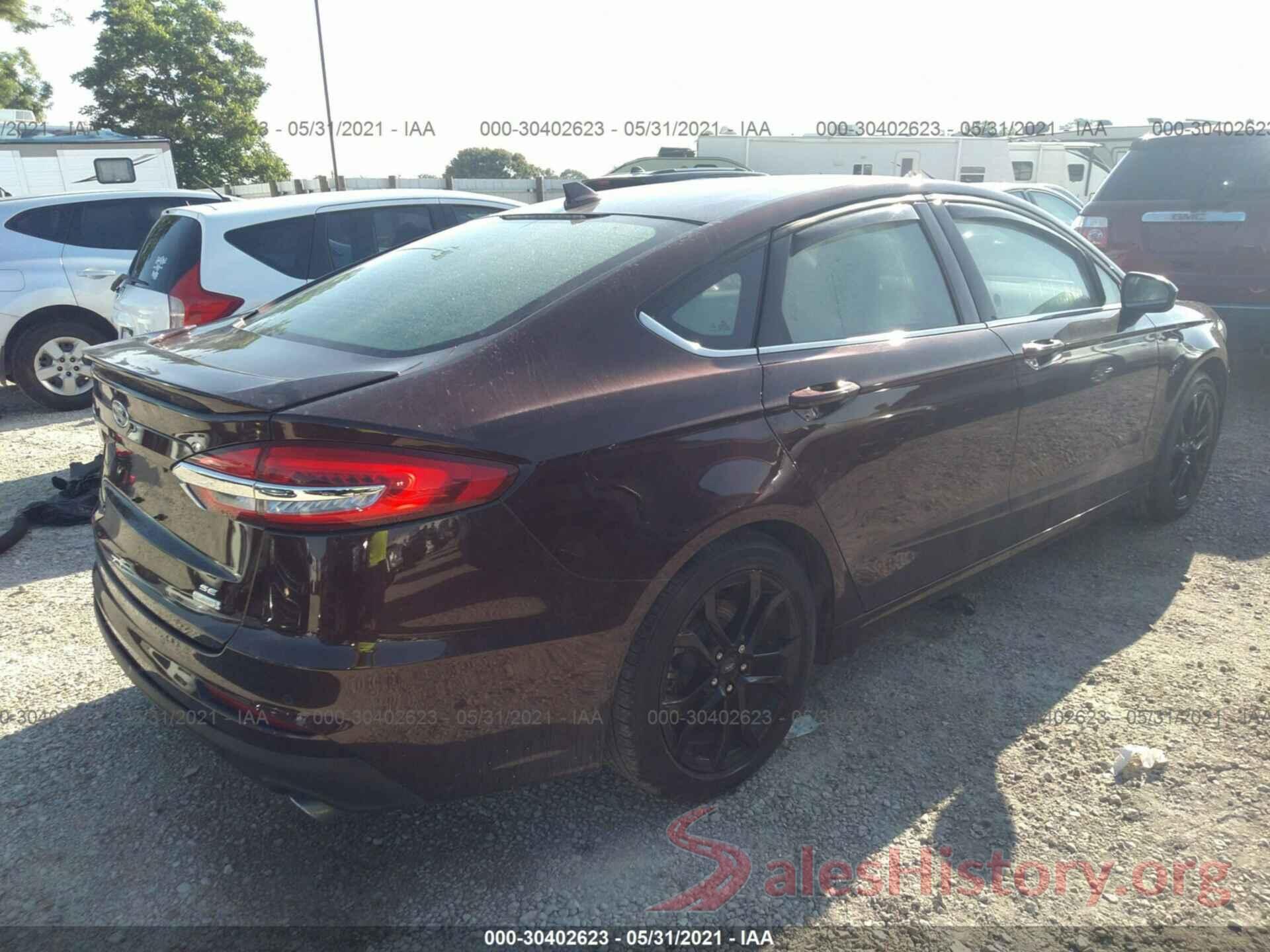 3FA6P0HD2KR193645 2019 FORD FUSION