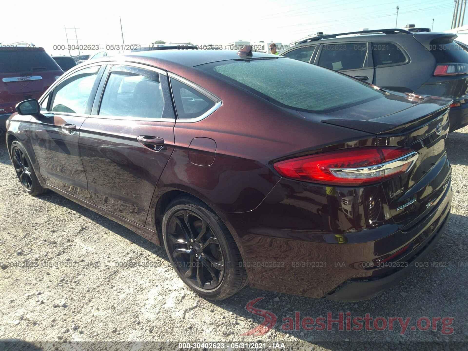 3FA6P0HD2KR193645 2019 FORD FUSION