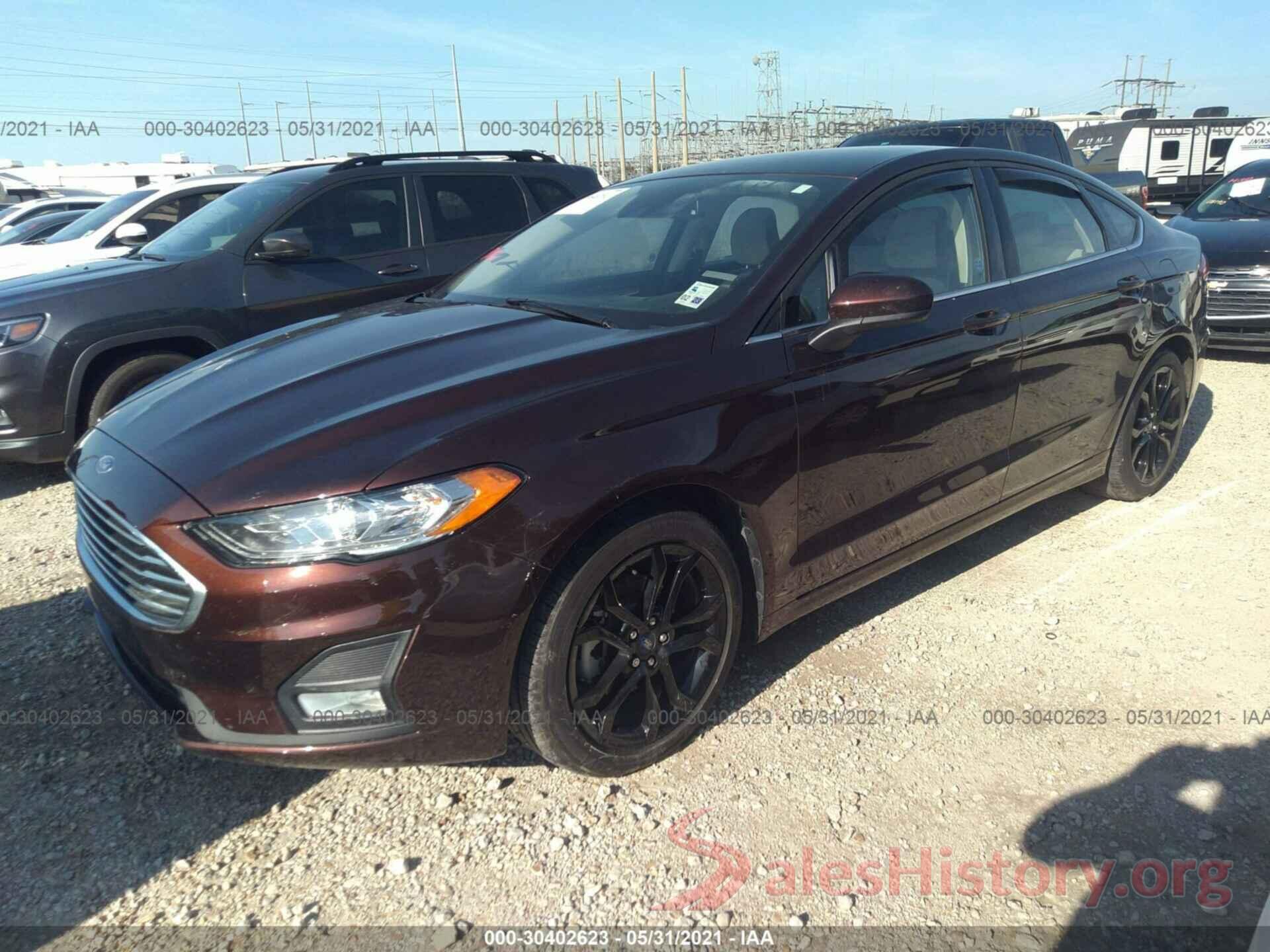 3FA6P0HD2KR193645 2019 FORD FUSION