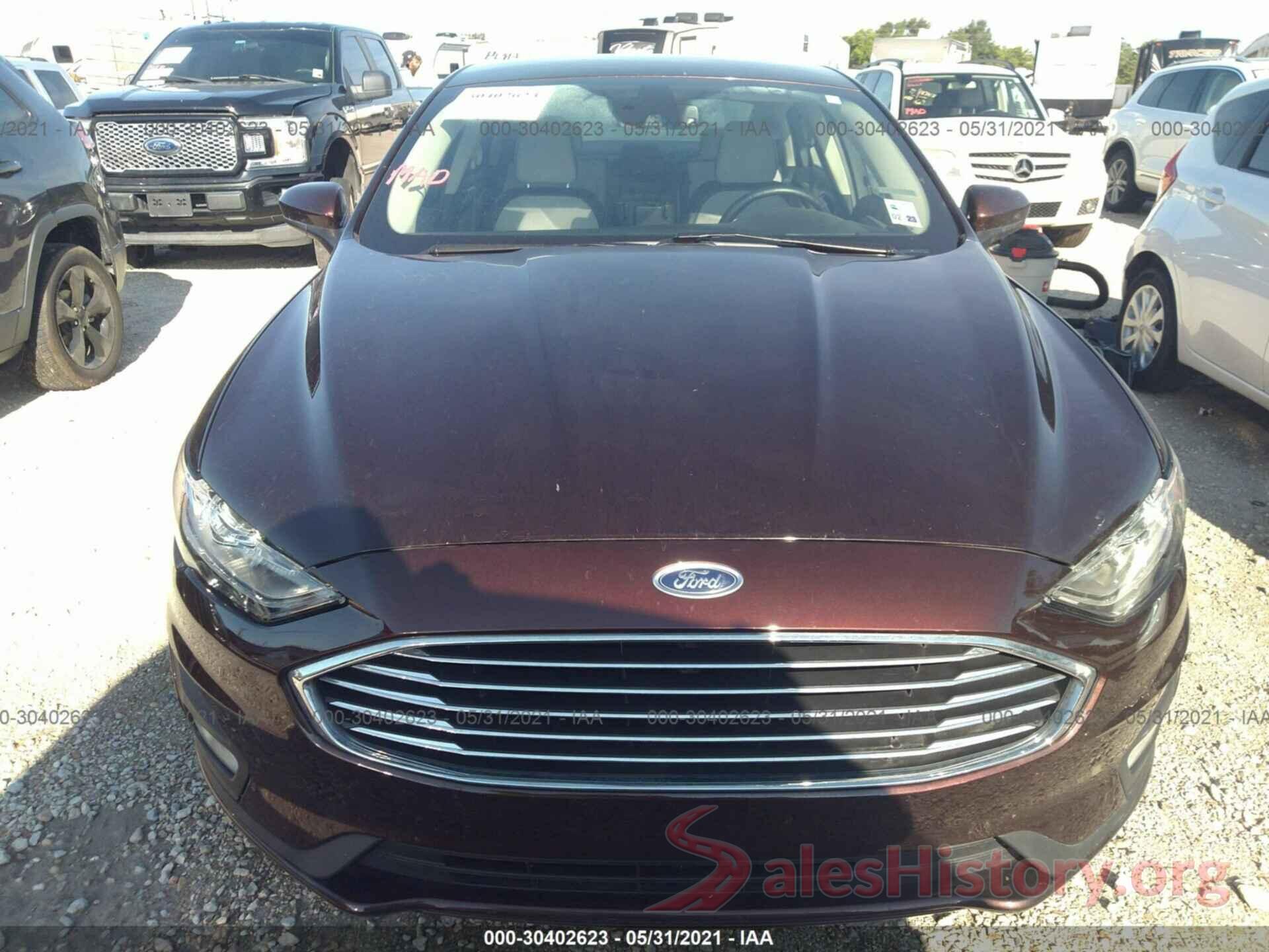 3FA6P0HD2KR193645 2019 FORD FUSION