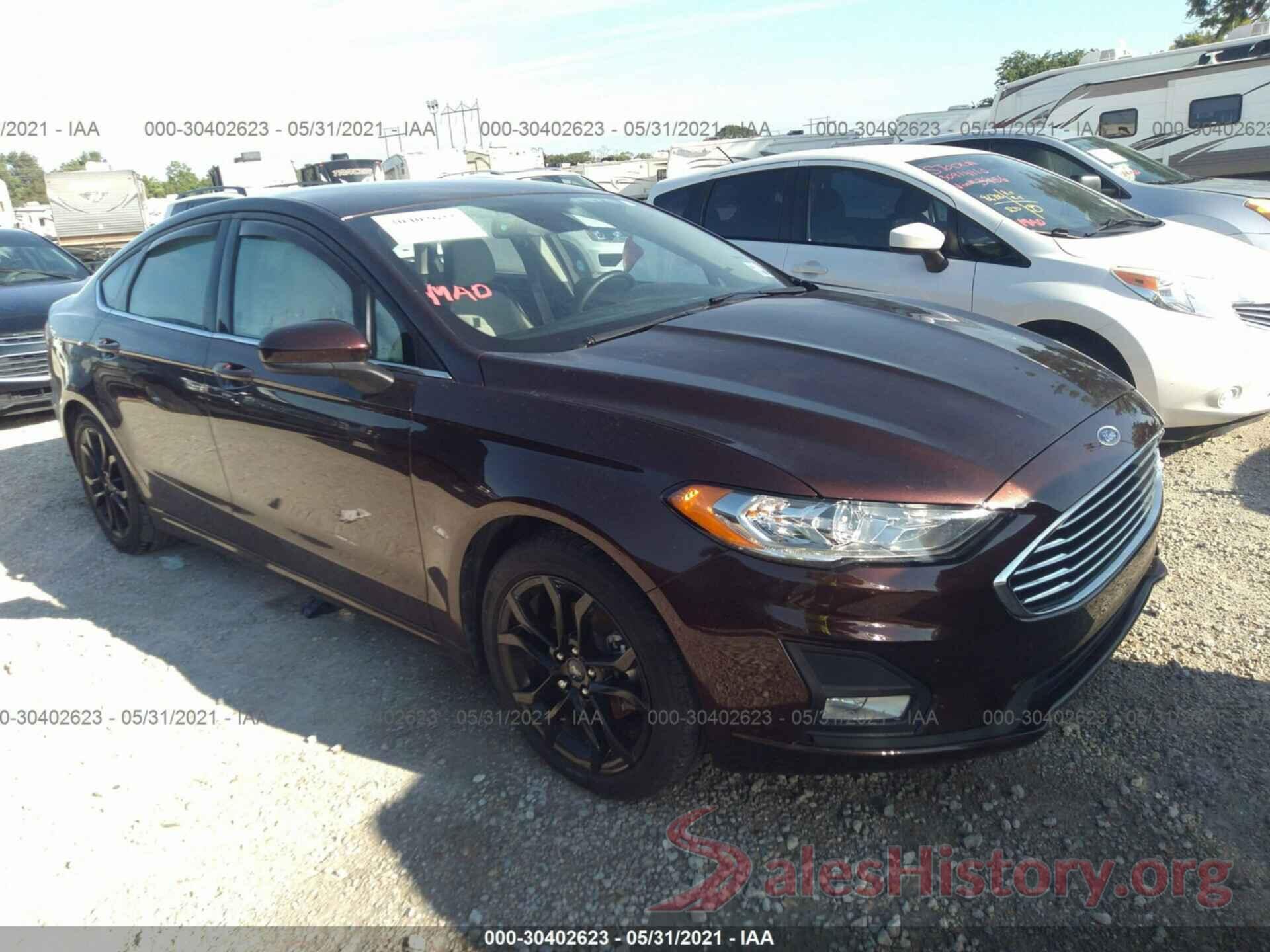 3FA6P0HD2KR193645 2019 FORD FUSION