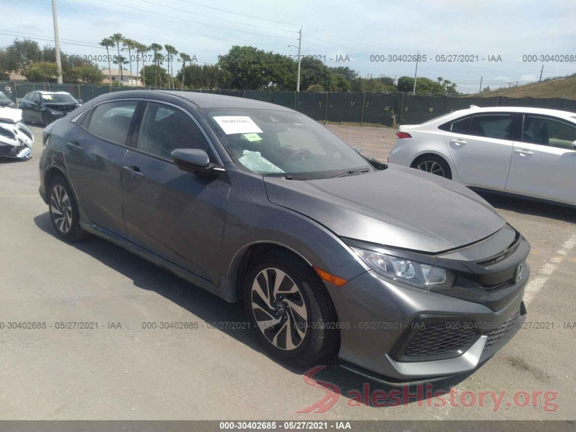 SHHFK7H3XKU204237 2019 HONDA CIVIC HATCHBACK