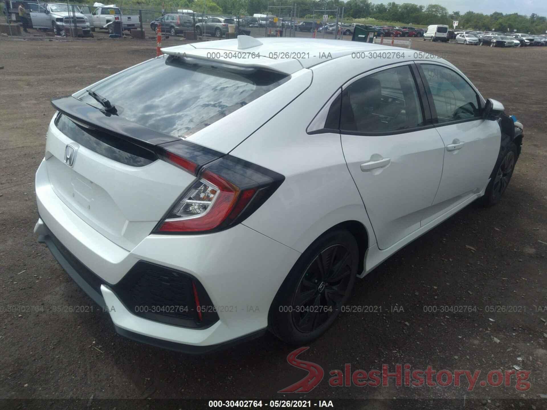 SHHFK7H57HU209566 2017 HONDA CIVIC HATCHBACK