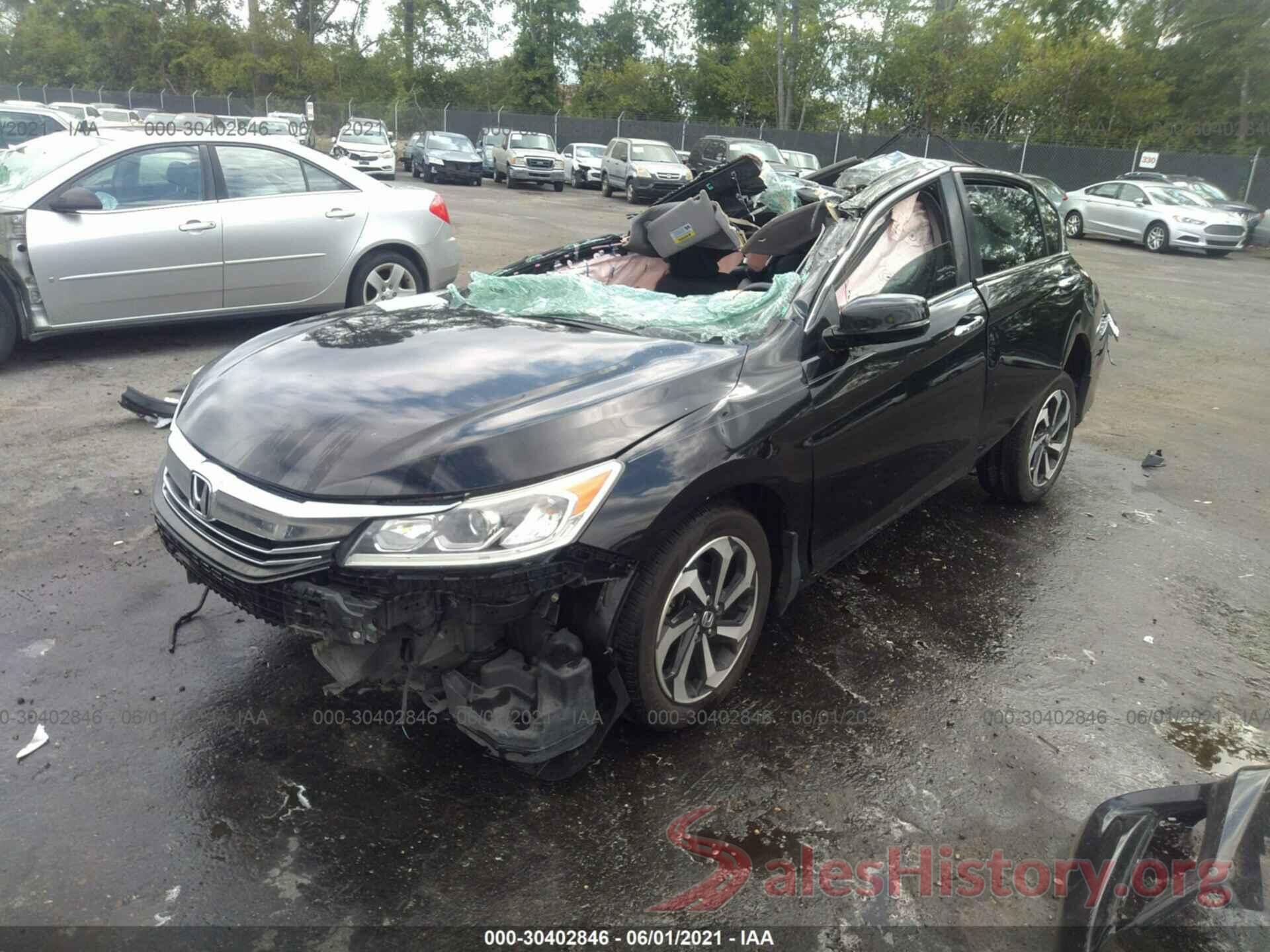 1HGCR2F81GA105535 2016 HONDA ACCORD SEDAN