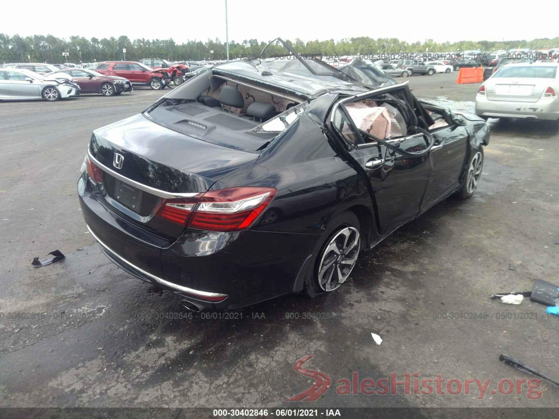 1HGCR2F81GA105535 2016 HONDA ACCORD SEDAN