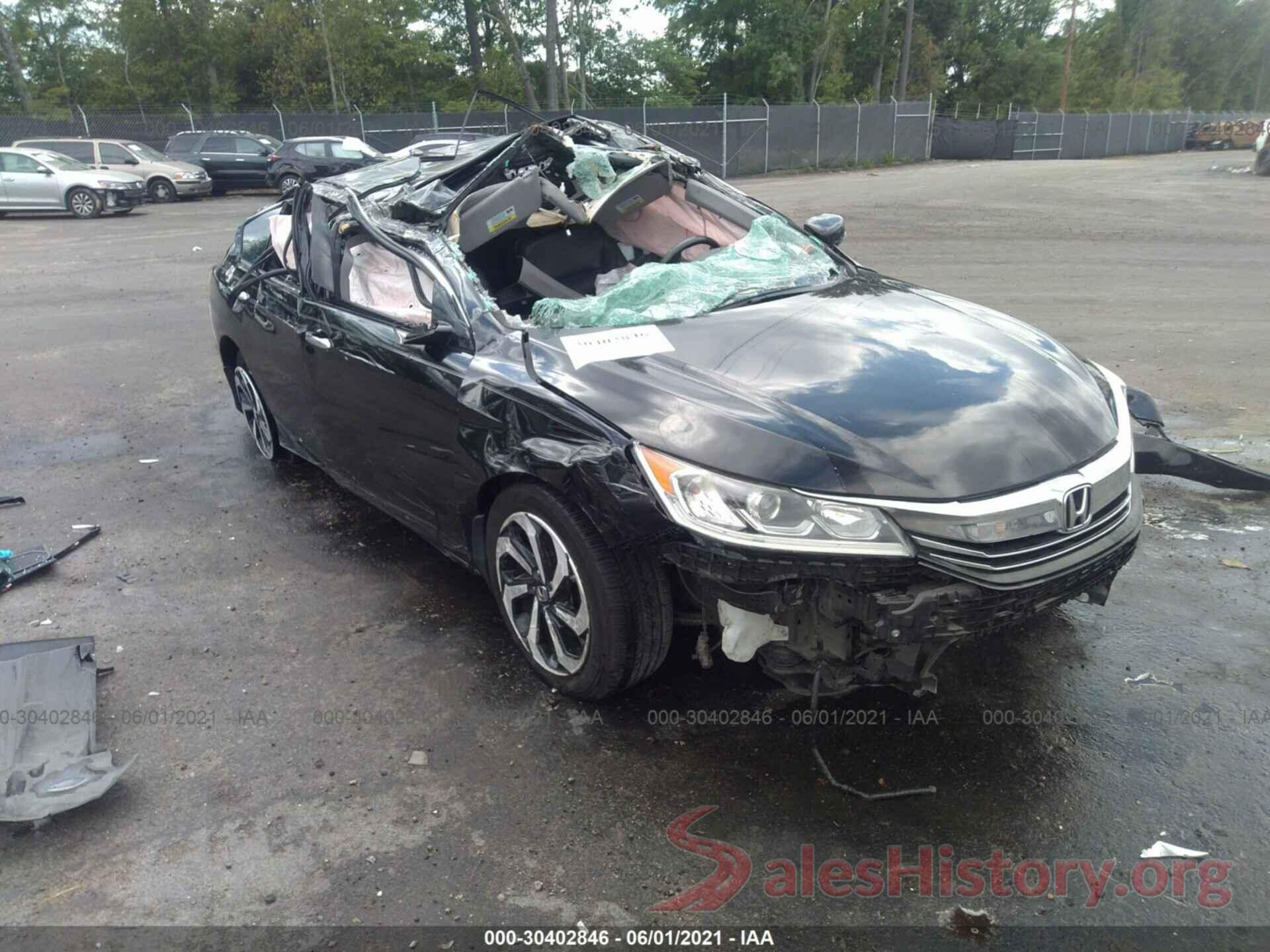 1HGCR2F81GA105535 2016 HONDA ACCORD SEDAN