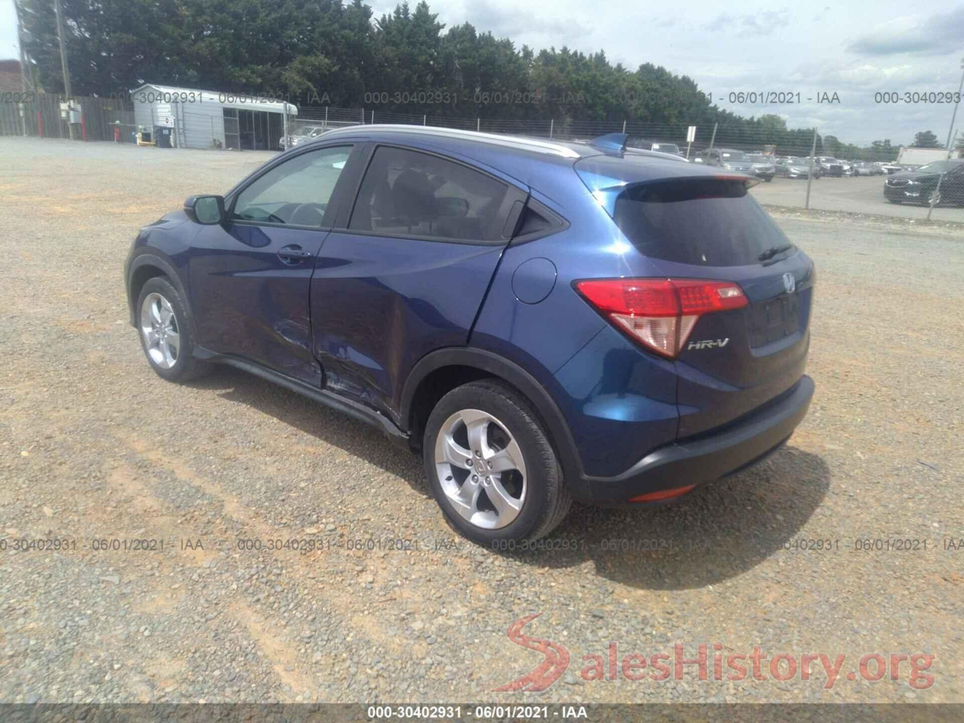 3CZRU6H73GM711631 2016 HONDA HR-V