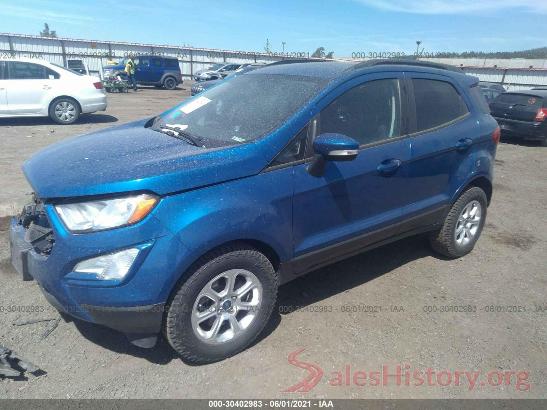 MAJ6P1UL2JC208385 2018 FORD ECOSPORT