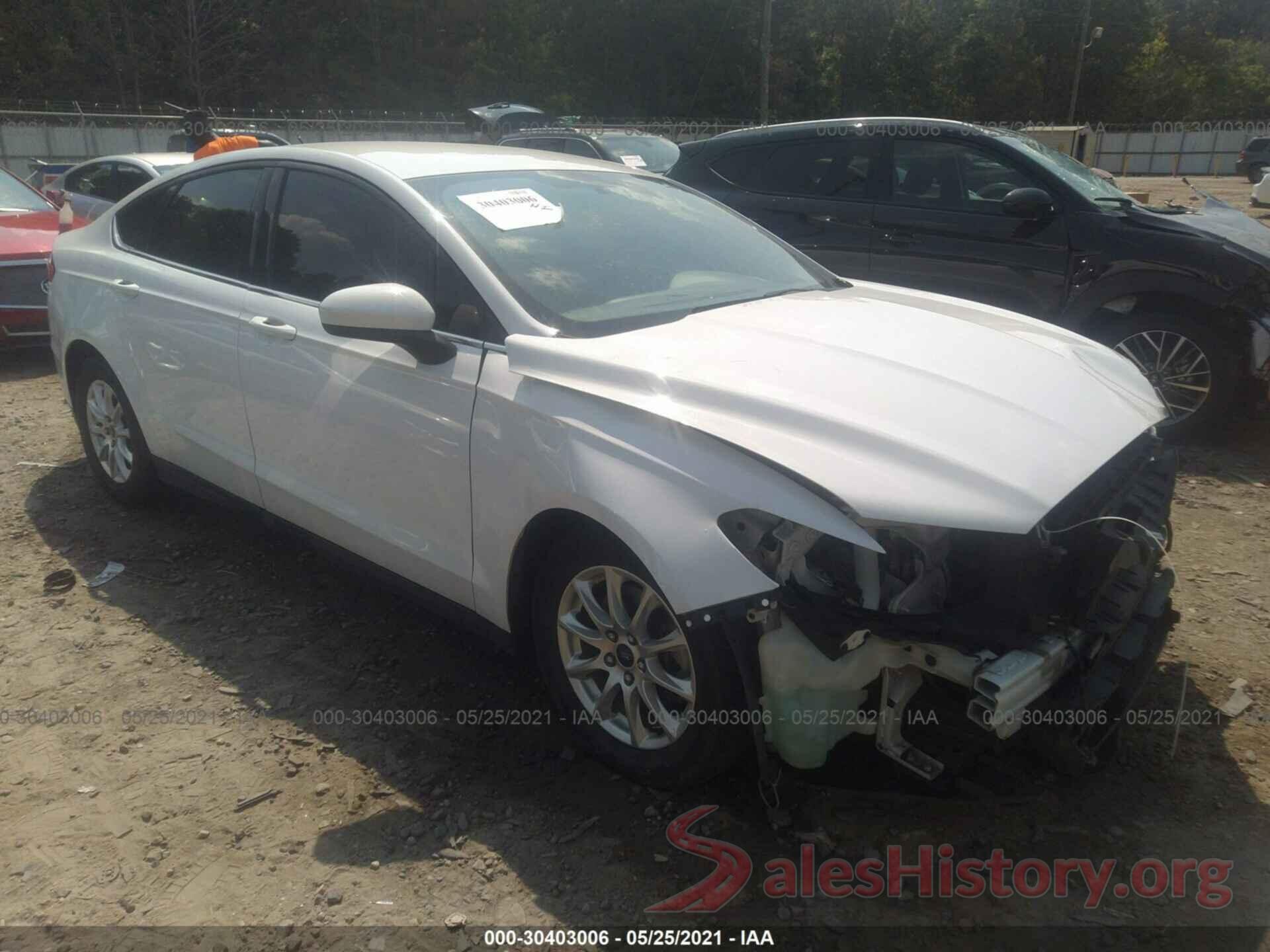 3FA6P0G75GR192881 2016 FORD FUSION