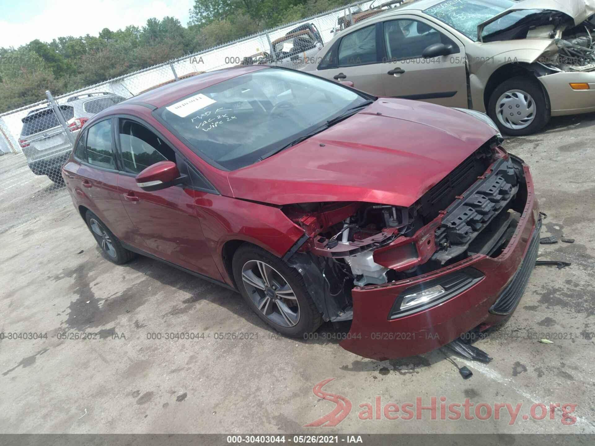 1FADP3FE4GL324410 2016 FORD FOCUS