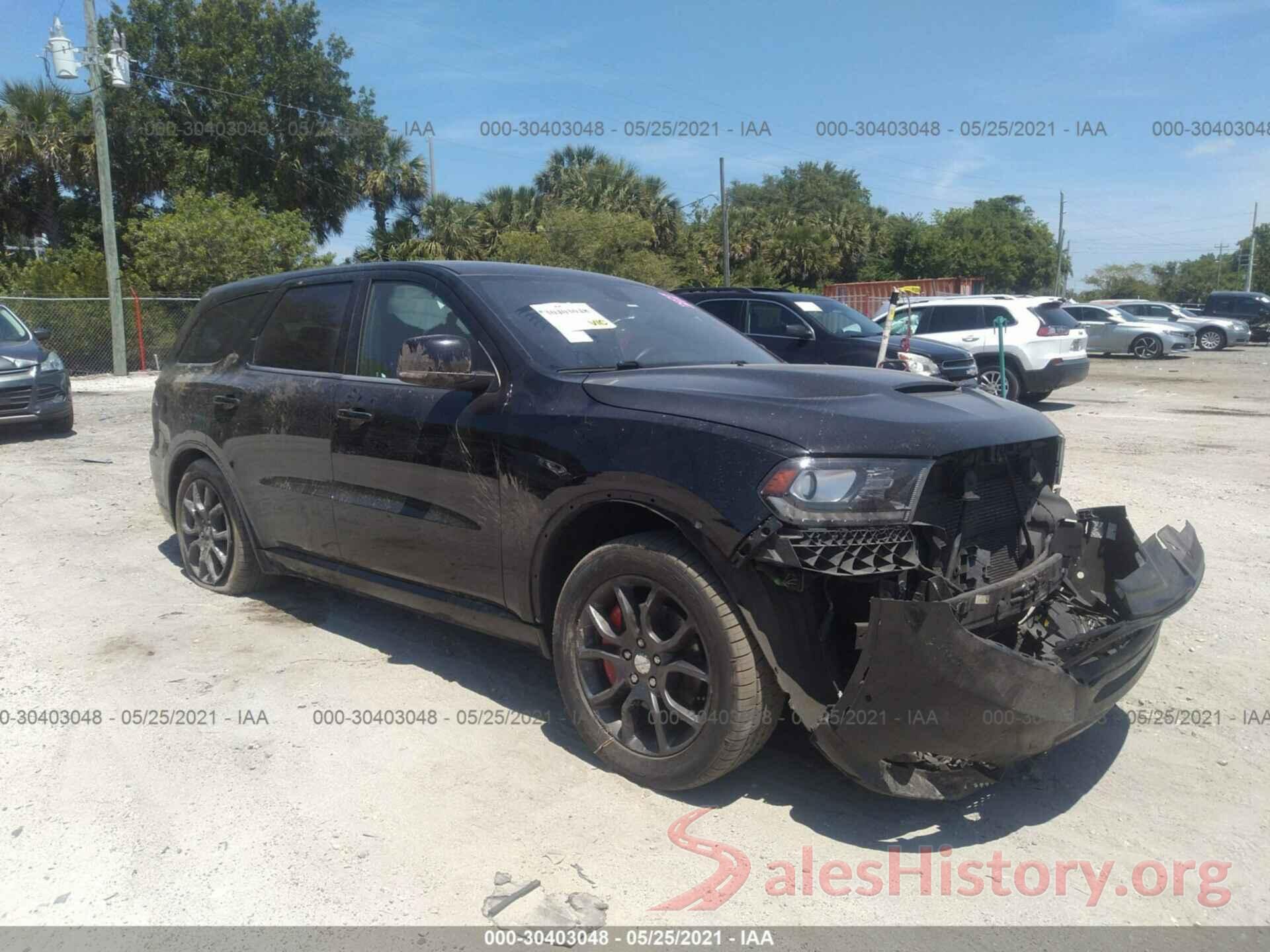 1C4SDJCT7JC230126 2018 DODGE DURANGO