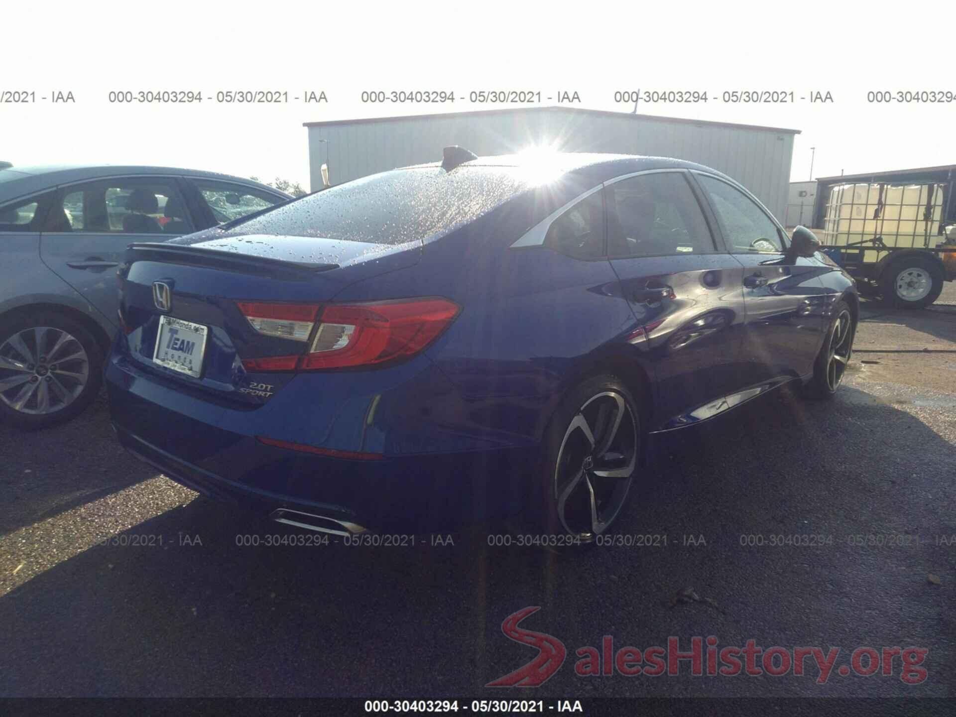 1HGCV2F33MA017162 2021 HONDA ACCORD SEDAN