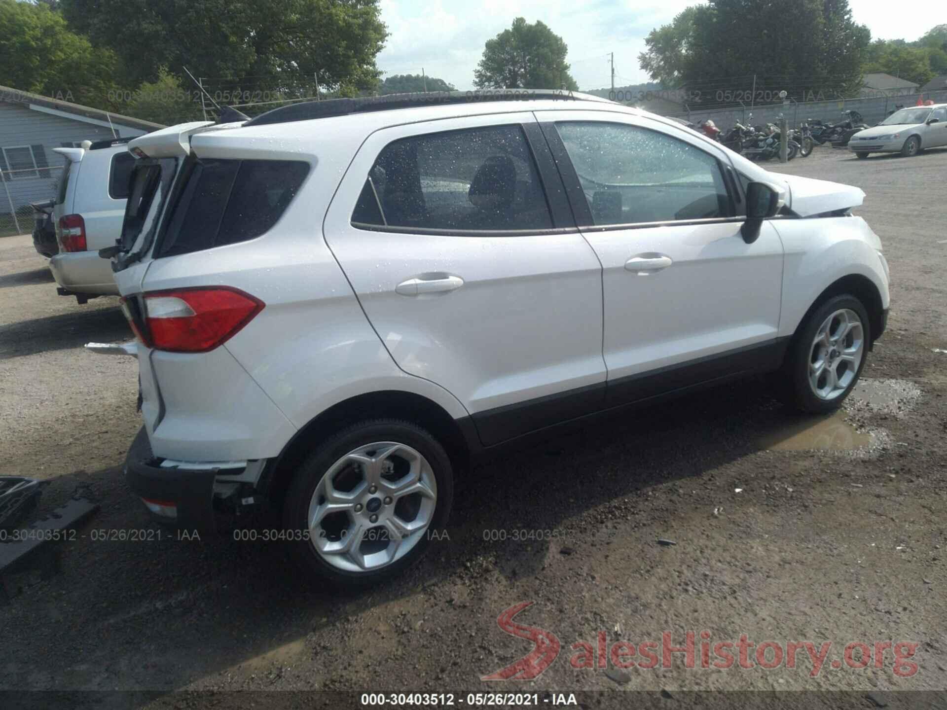 MAJ3S2GEXMC408312 2021 FORD ECOSPORT