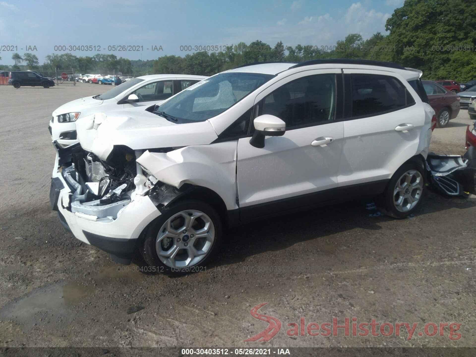 MAJ3S2GEXMC408312 2021 FORD ECOSPORT