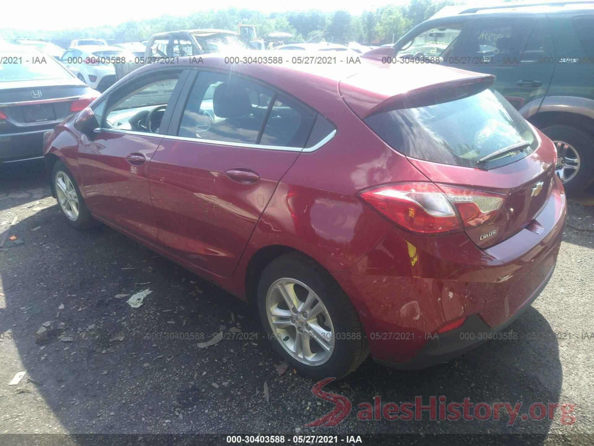 3G1BE6SM8JS648878 2018 CHEVROLET CRUZE