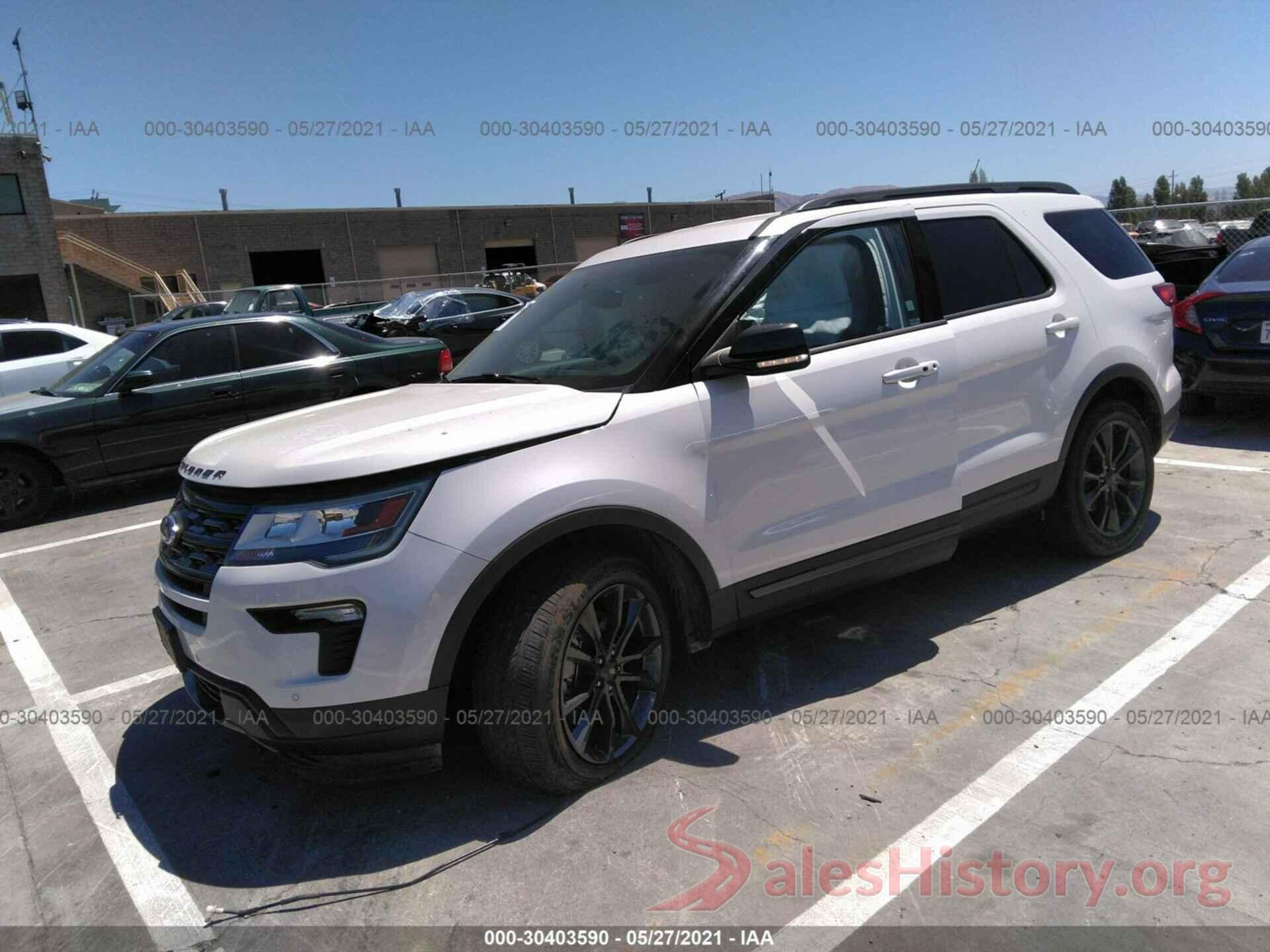 1FM5K7DH8JGB09934 2018 FORD EXPLORER