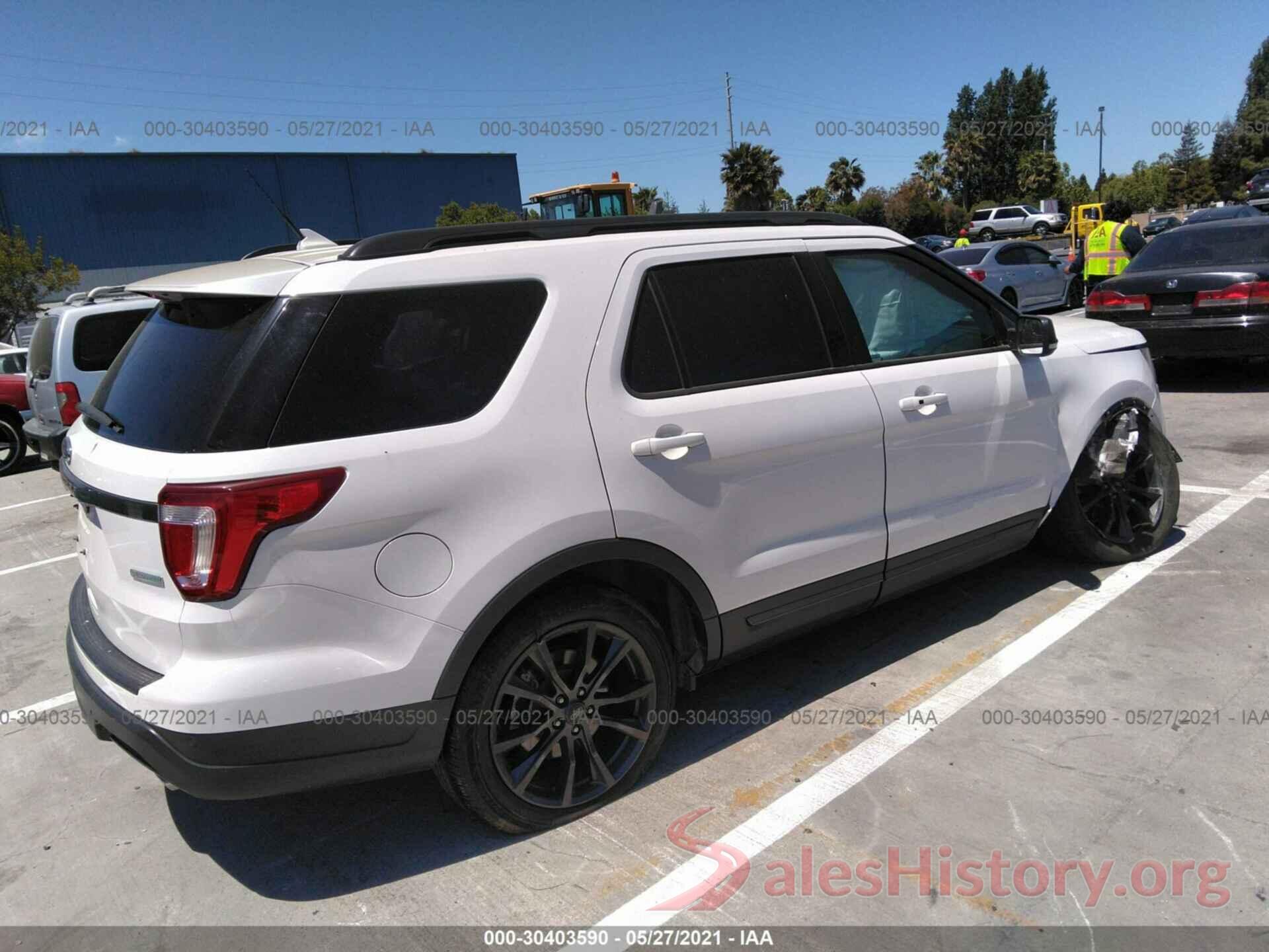 1FM5K7DH8JGB09934 2018 FORD EXPLORER