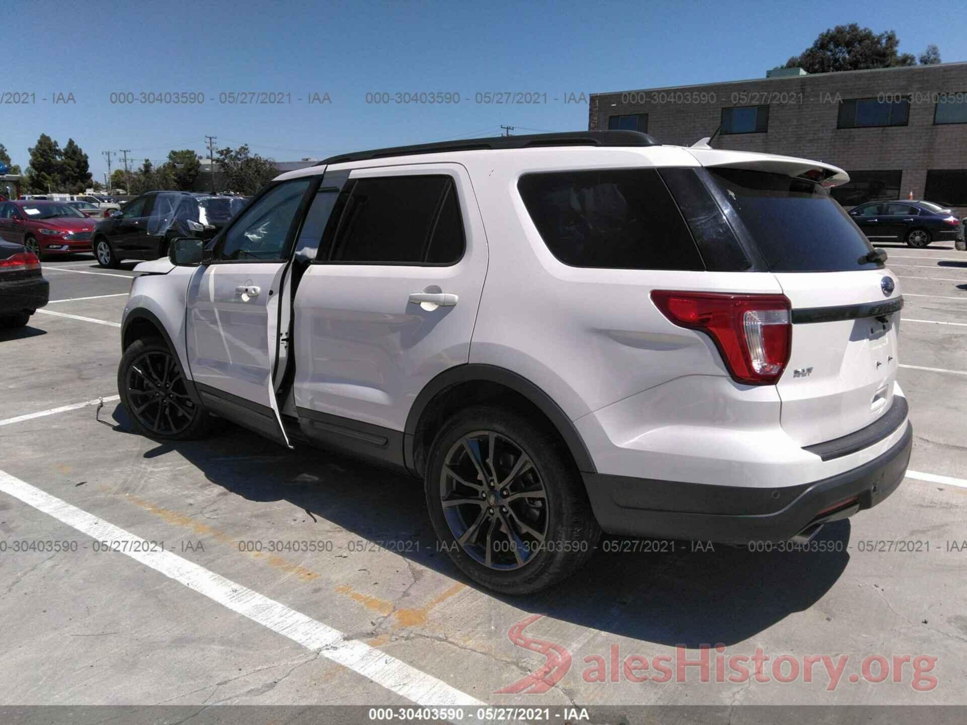 1FM5K7DH8JGB09934 2018 FORD EXPLORER