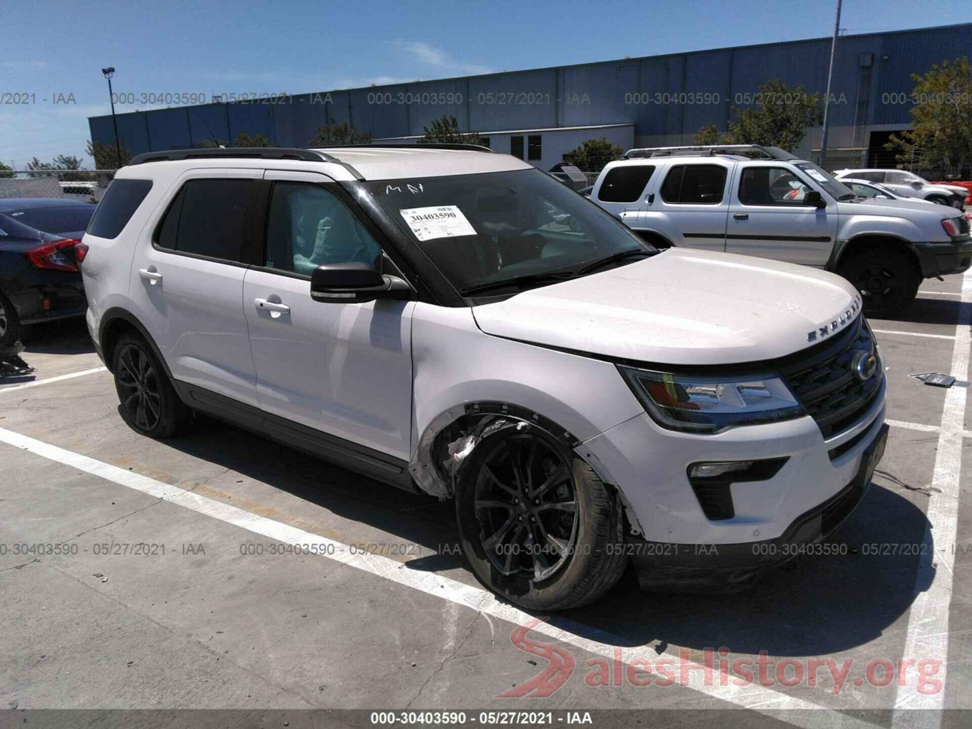 1FM5K7DH8JGB09934 2018 FORD EXPLORER