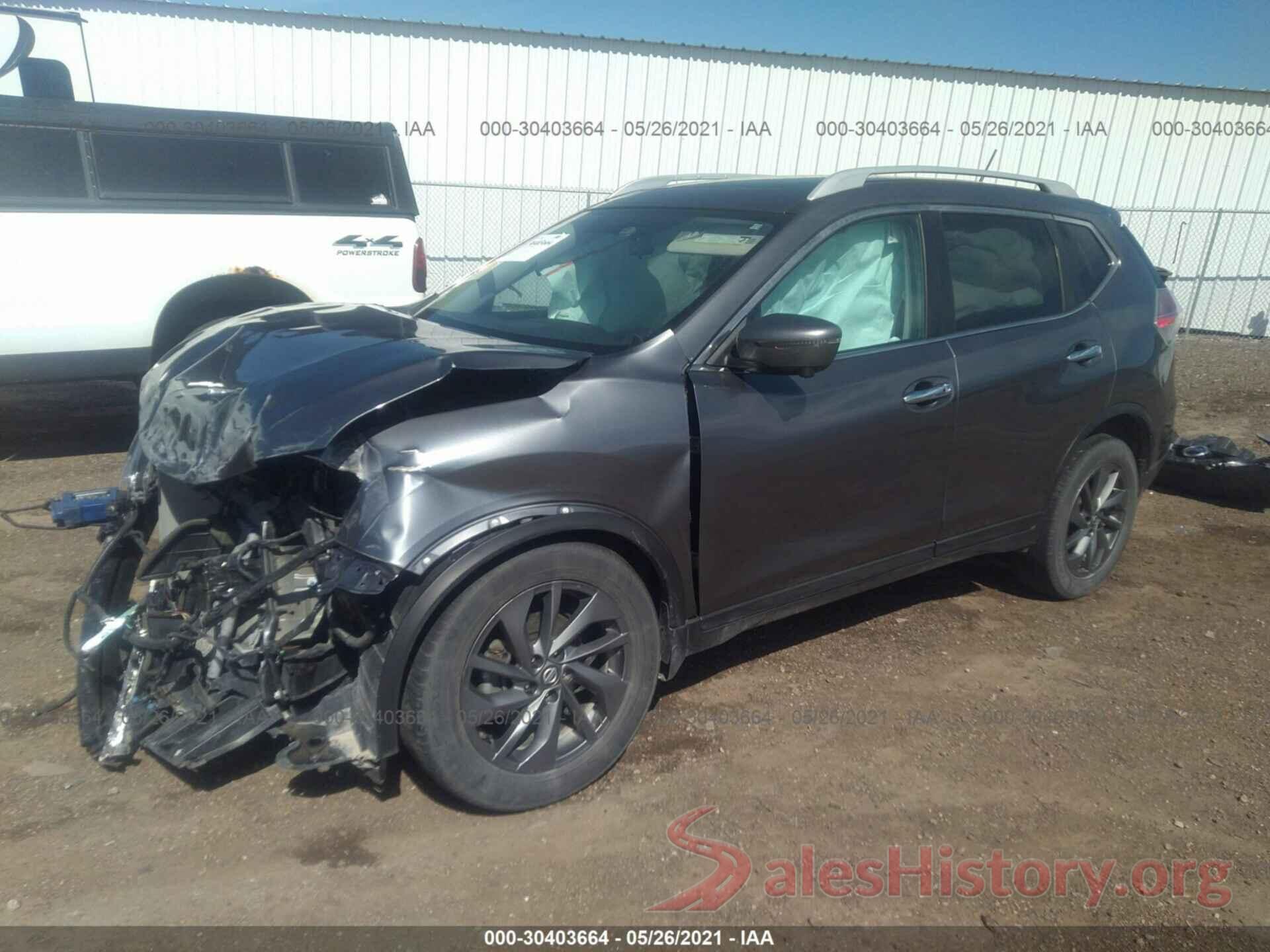 5N1AT2MV6GC799414 2016 NISSAN ROGUE