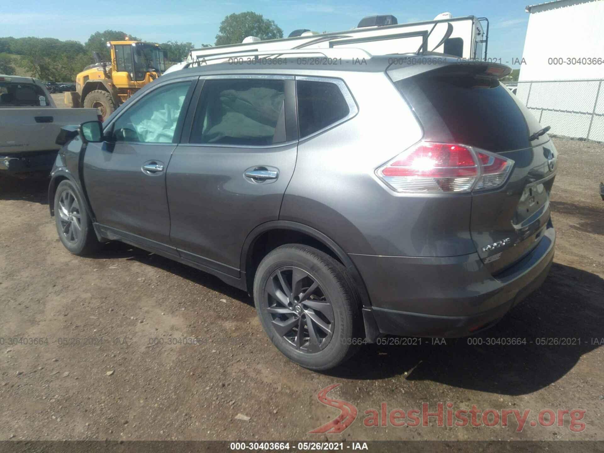 5N1AT2MV6GC799414 2016 NISSAN ROGUE