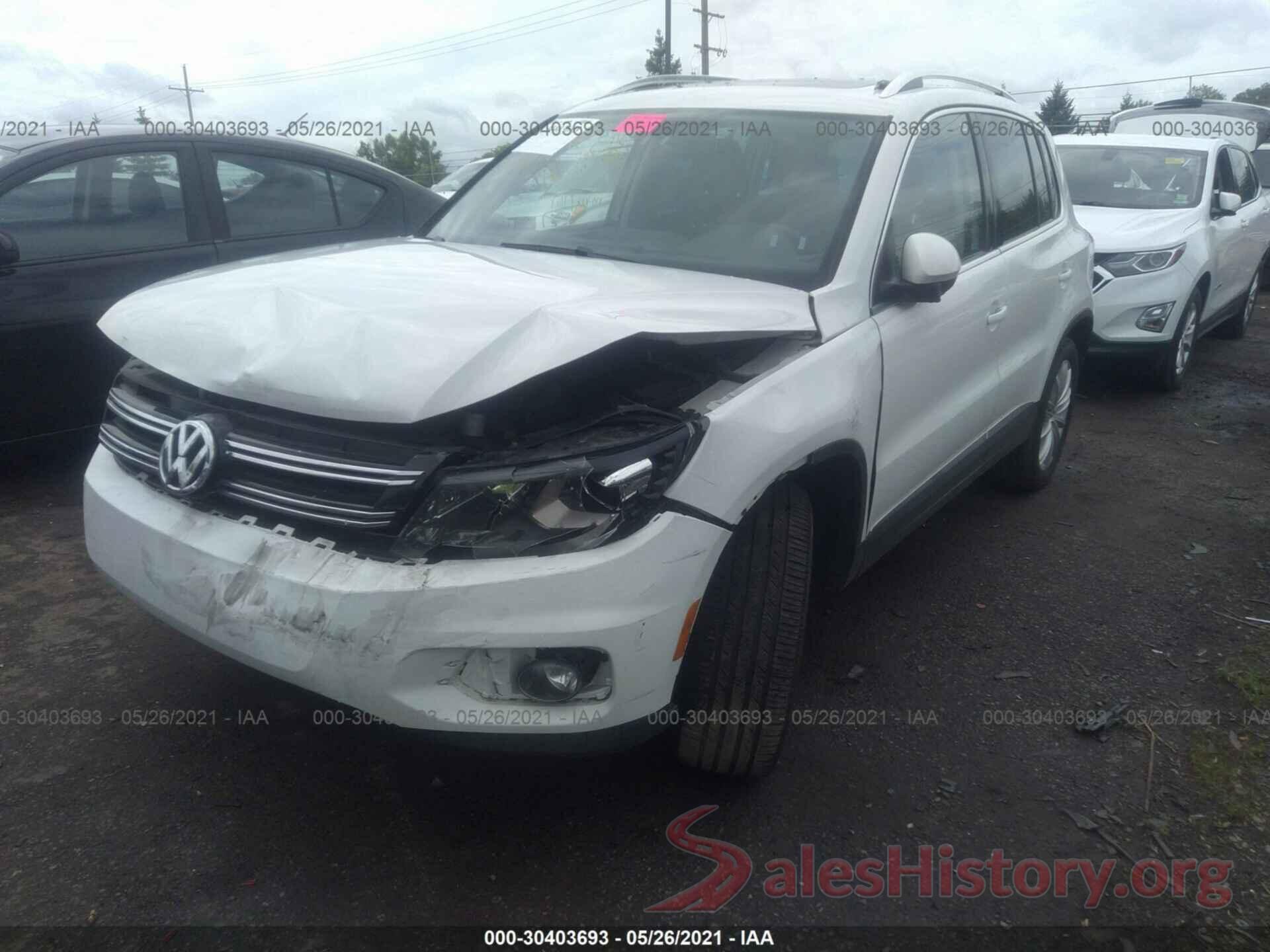 WVGBV7AX0GW577175 2016 VOLKSWAGEN TIGUAN