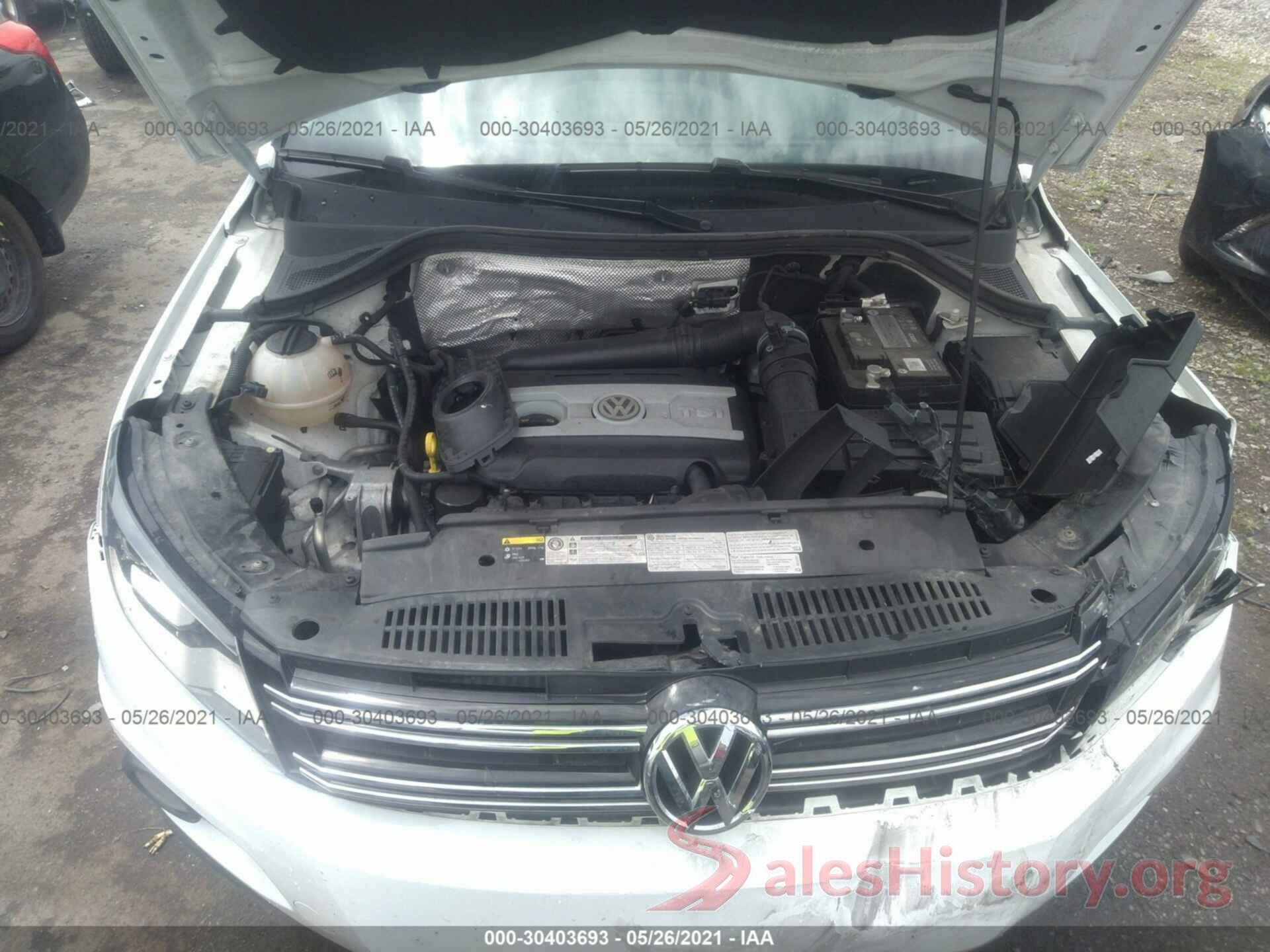 WVGBV7AX0GW577175 2016 VOLKSWAGEN TIGUAN