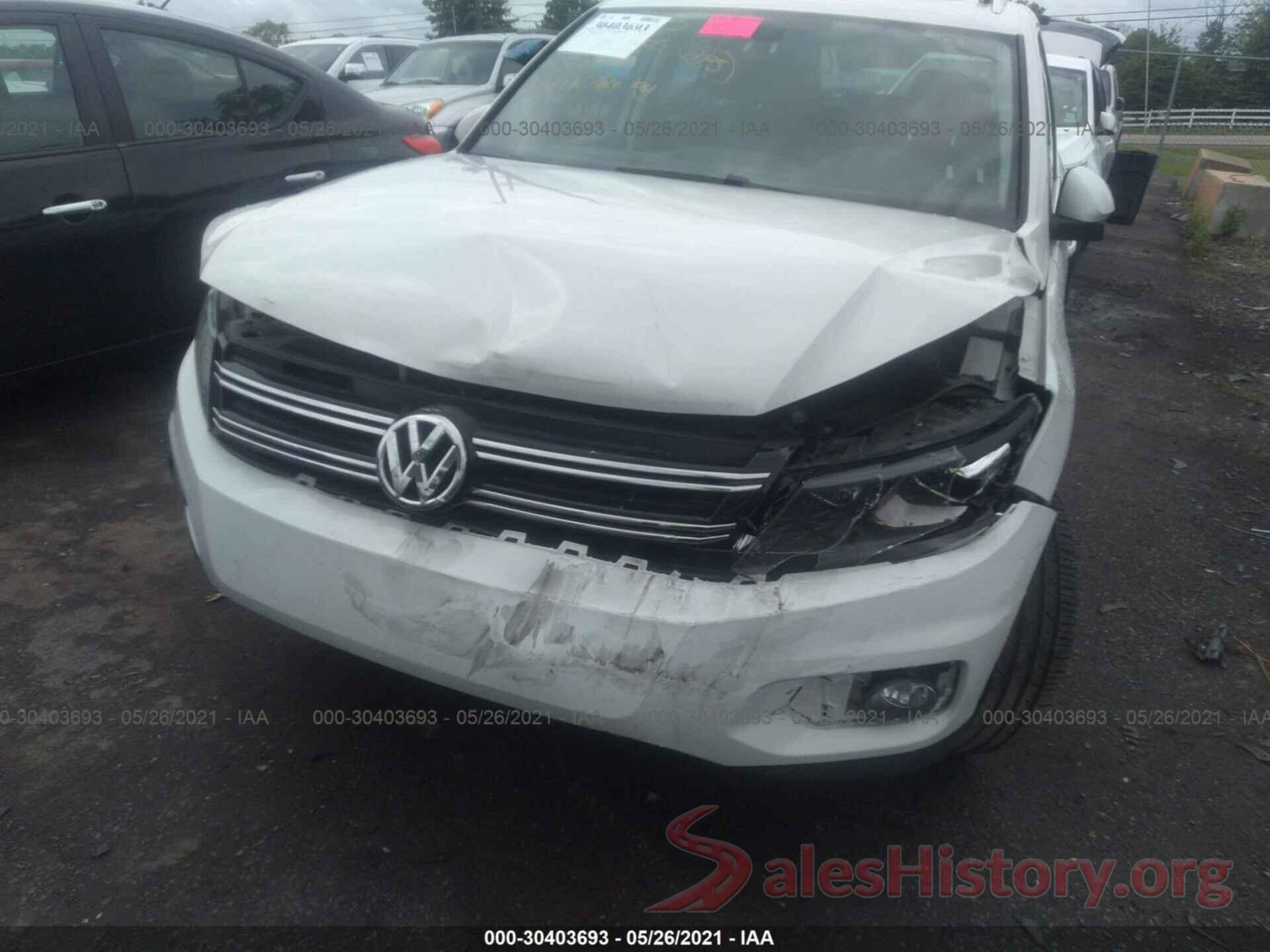 WVGBV7AX0GW577175 2016 VOLKSWAGEN TIGUAN