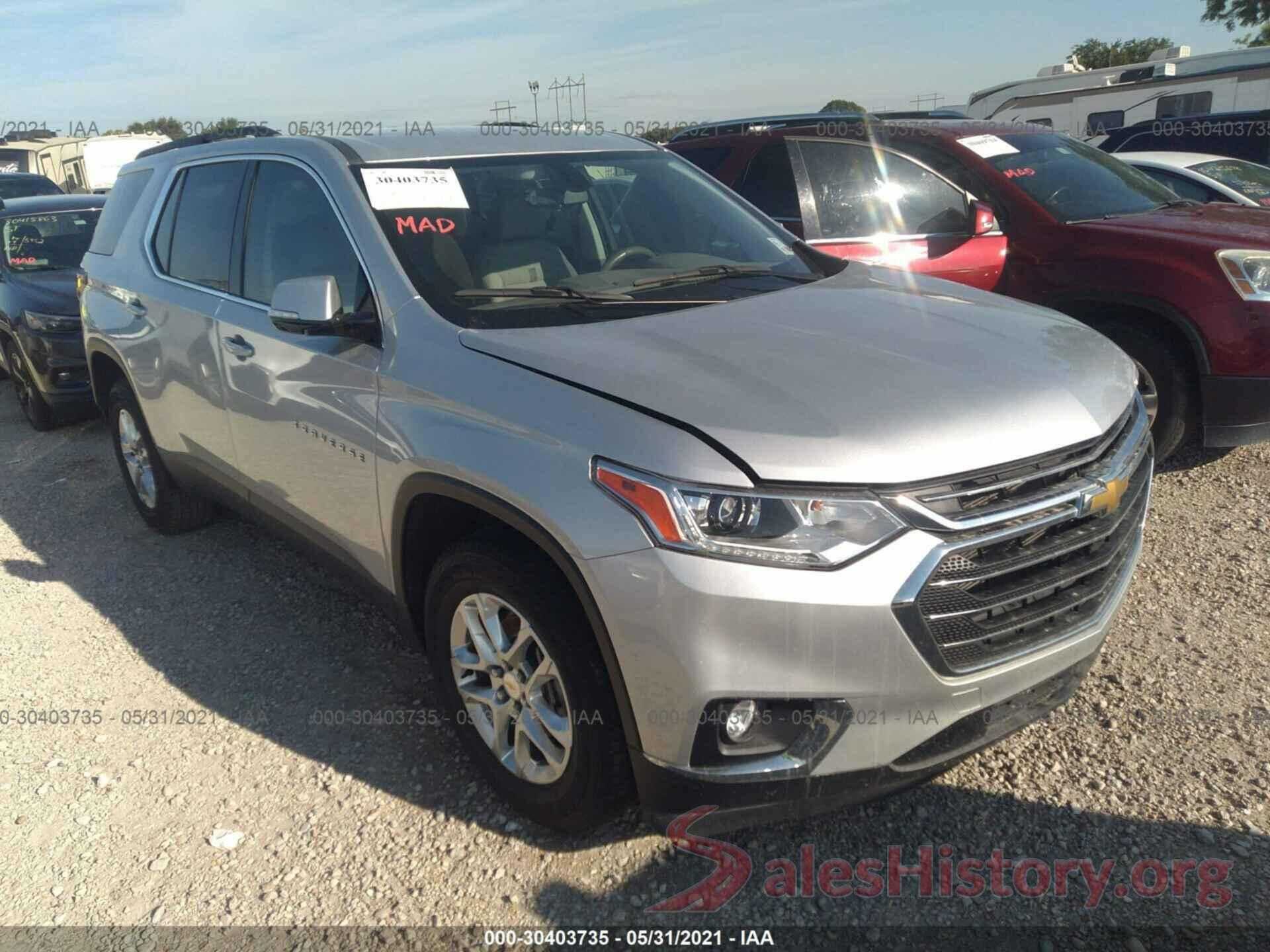 1GNERGKW8LJ141216 2020 CHEVROLET TRAVERSE