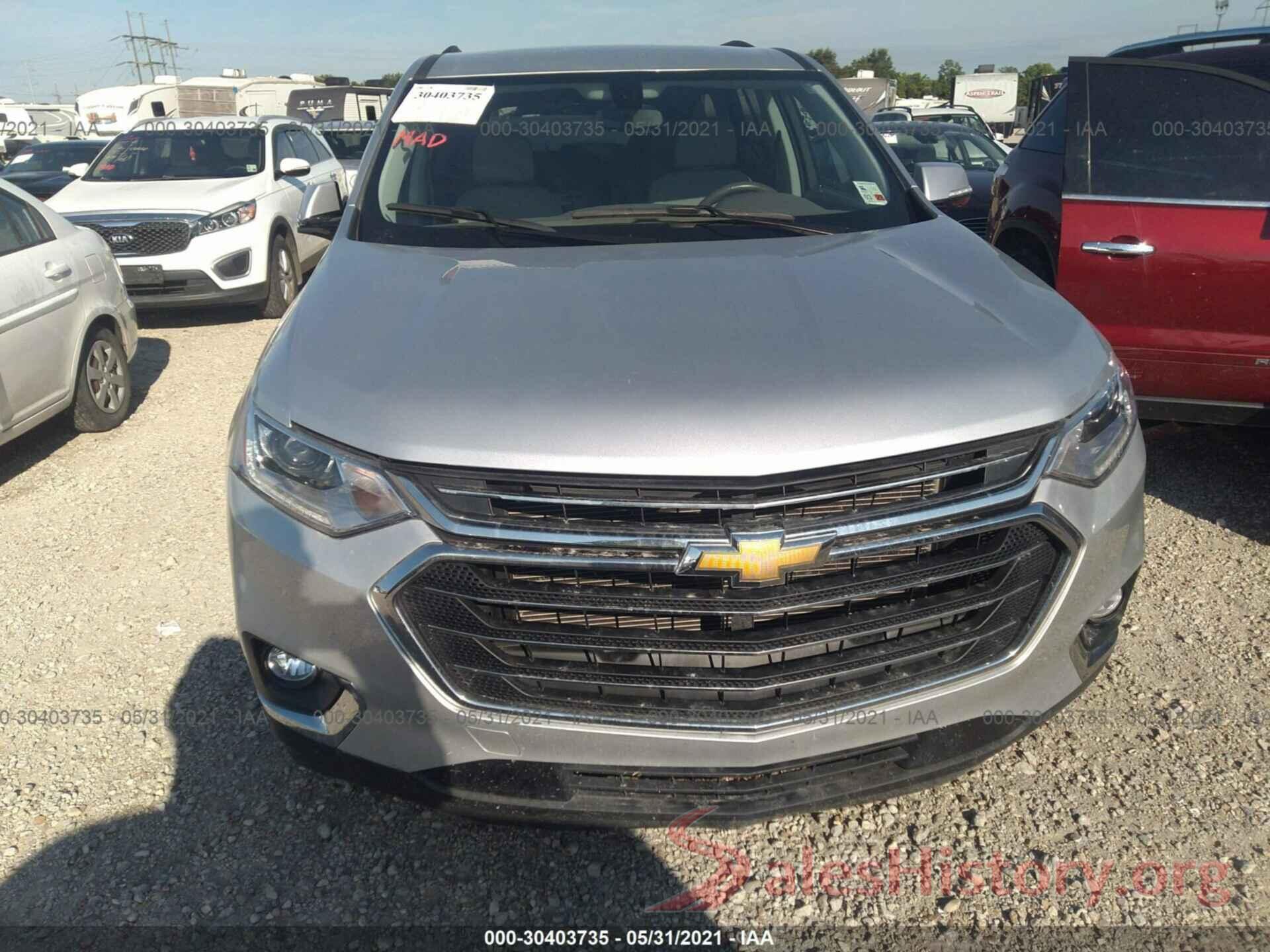 1GNERGKW8LJ141216 2020 CHEVROLET TRAVERSE