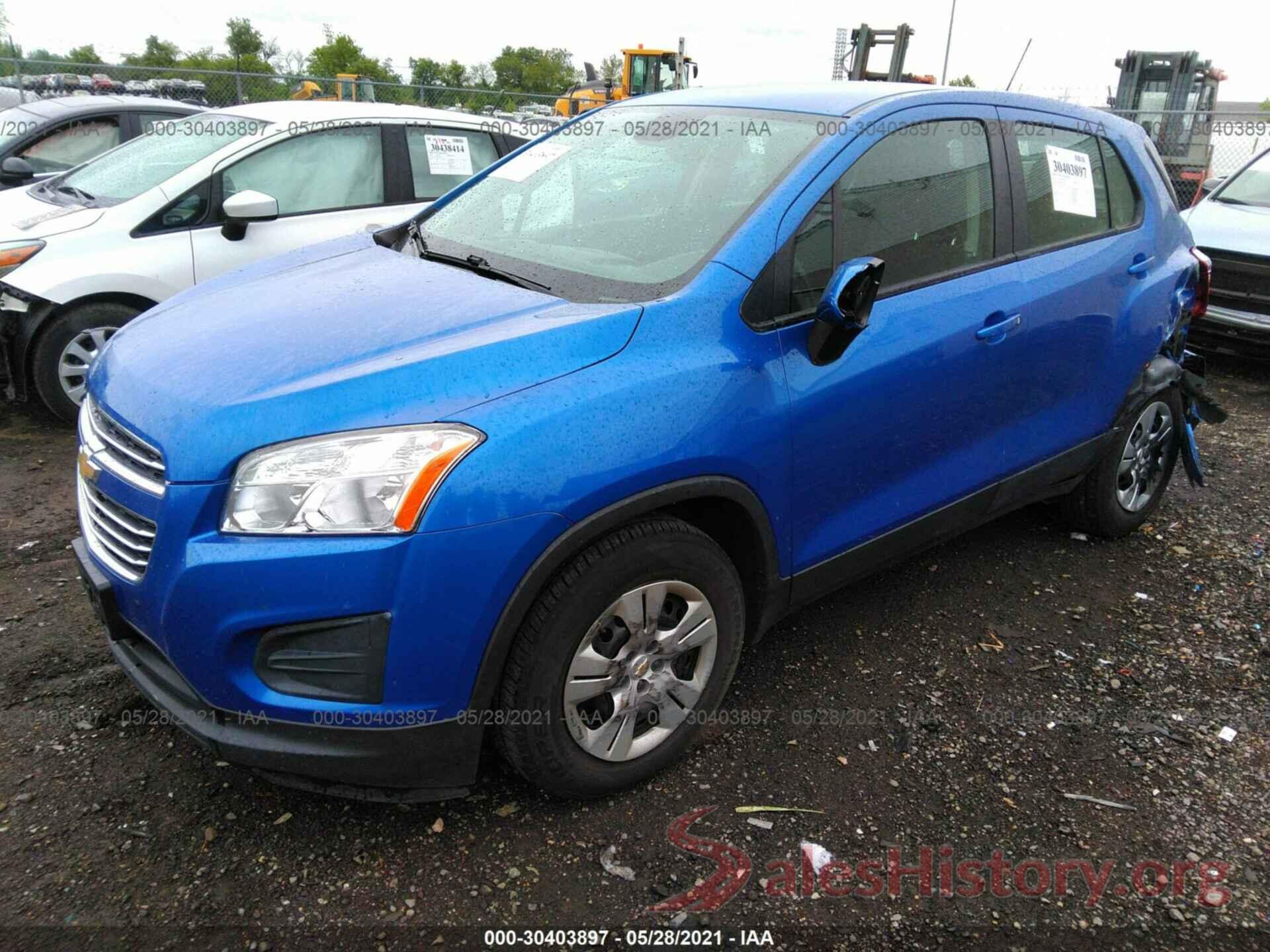 KL7CJKSB9GB701054 2016 CHEVROLET TRAX