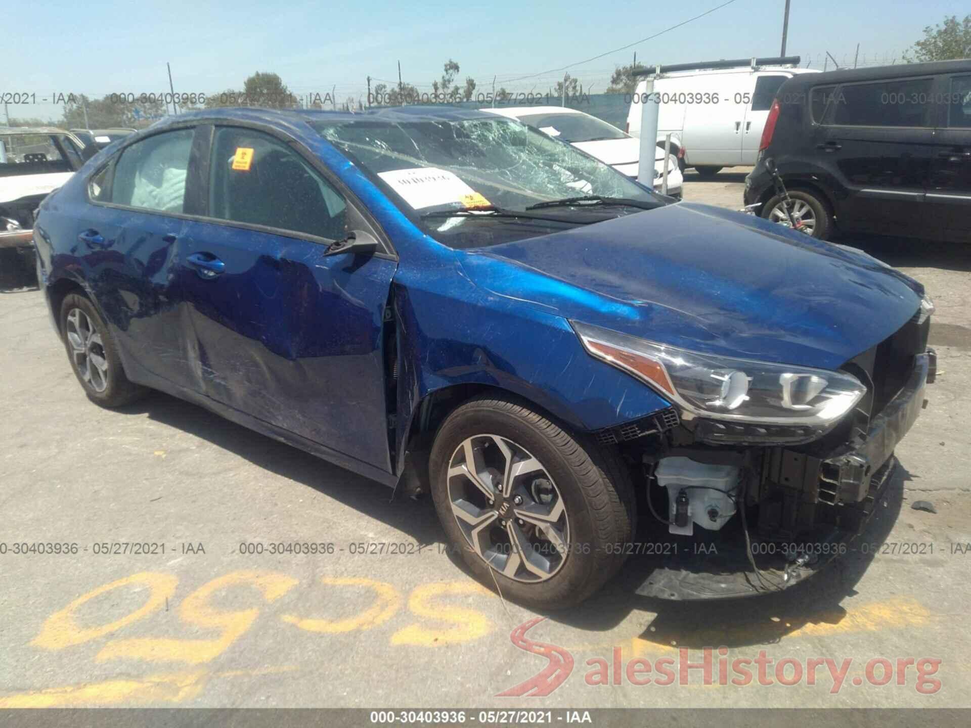 3KPF24AD3KE093782 2019 KIA FORTE