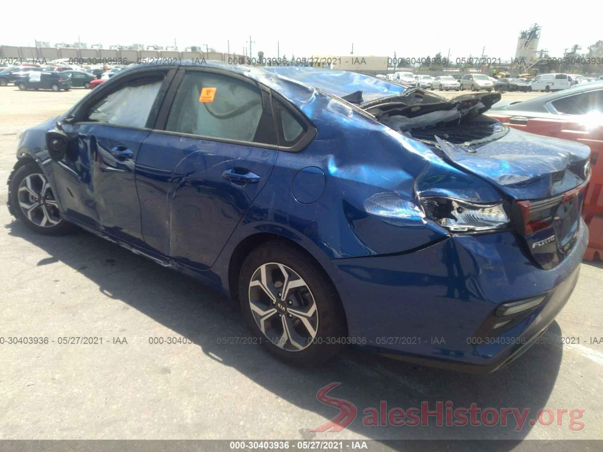 3KPF24AD3KE093782 2019 KIA FORTE