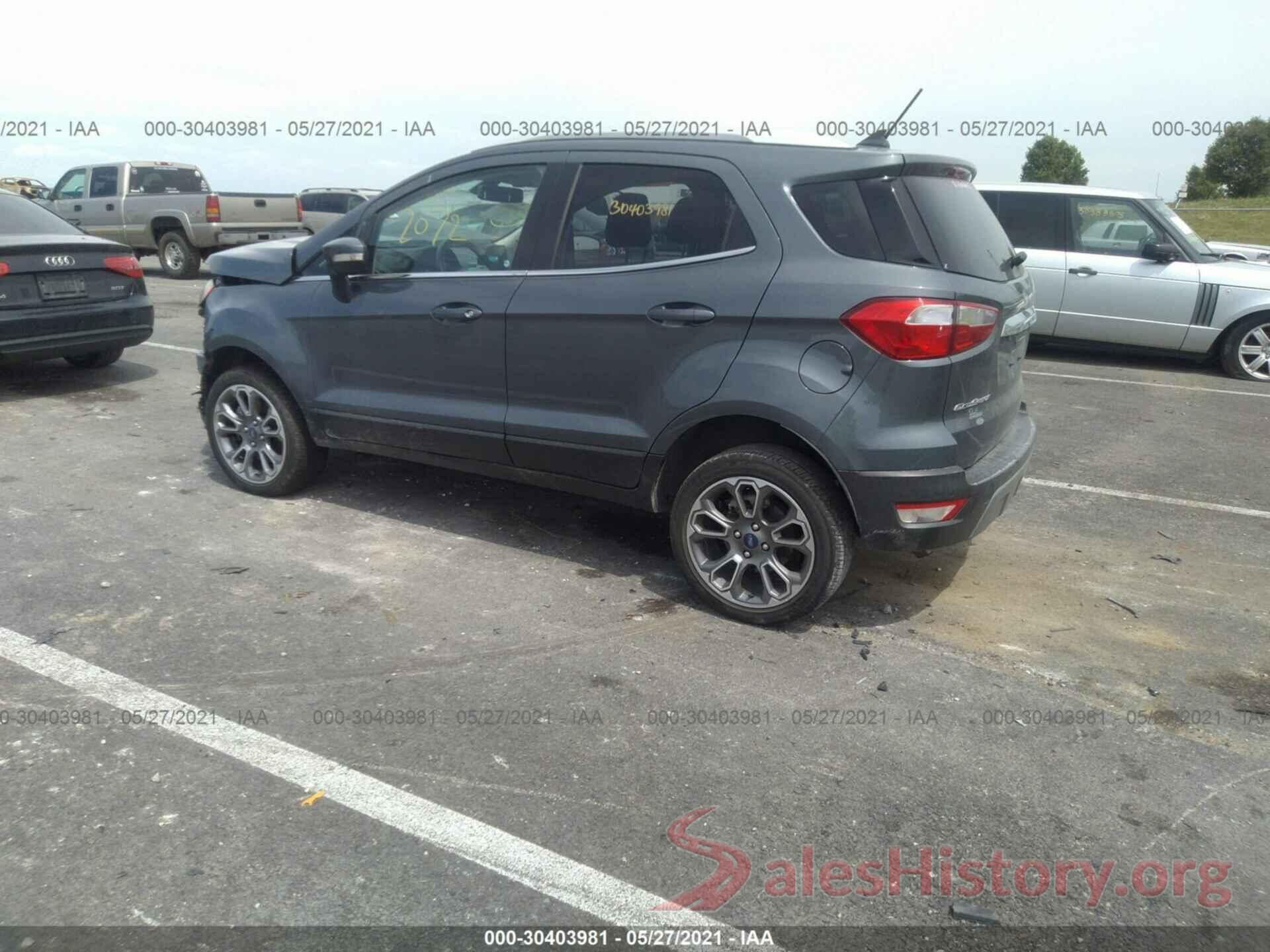 MAJ6S3KLXKC262967 2019 FORD ECOSPORT