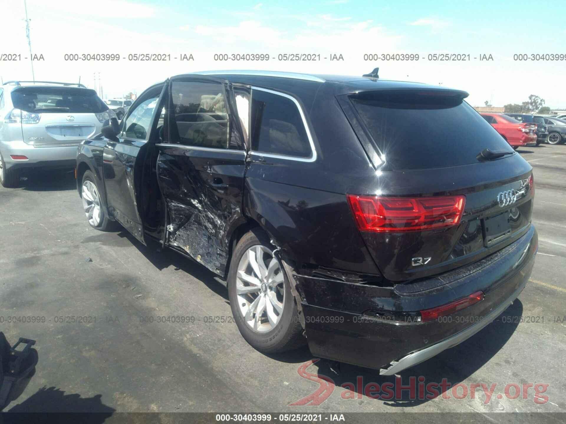 WA1AAAF7XKD010911 2019 AUDI Q7