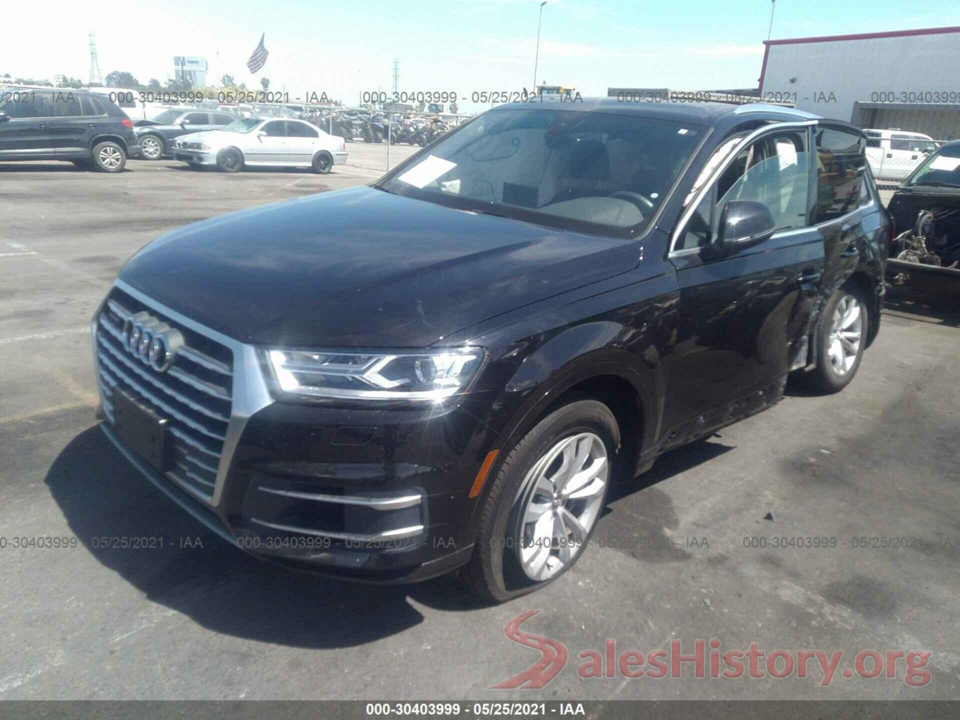 WA1AAAF7XKD010911 2019 AUDI Q7