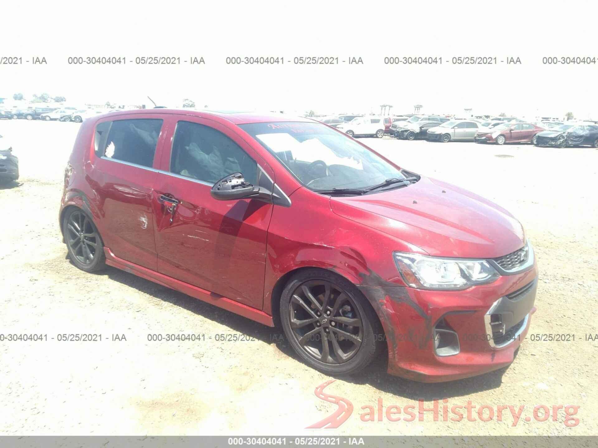 1G1JE6SB6J4106365 2018 CHEVROLET SONIC